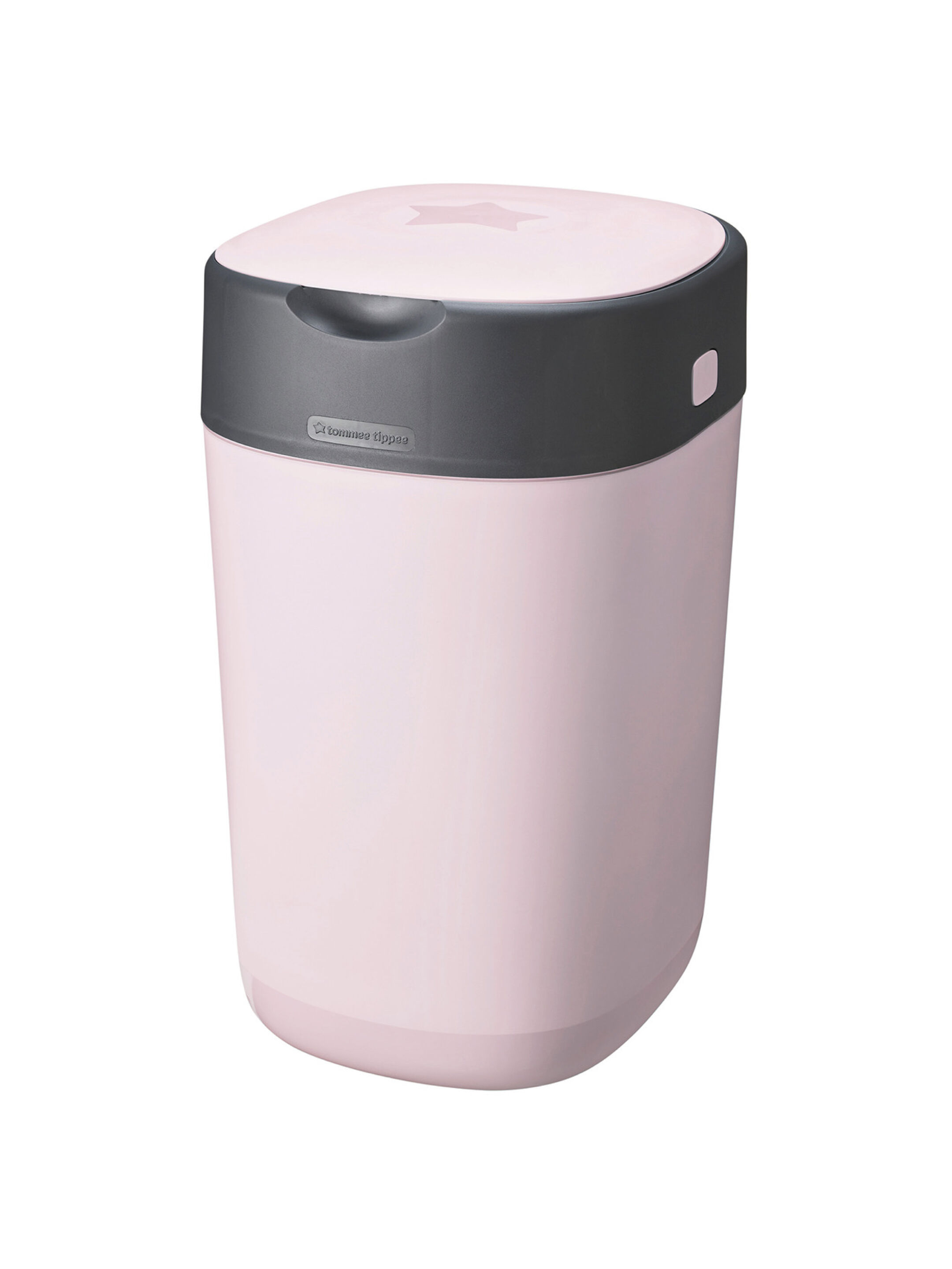 Tommee Tippee Twist and Click Advanced Nappy Bin - Pink (Includes 1 Refill Cassette) image number 3