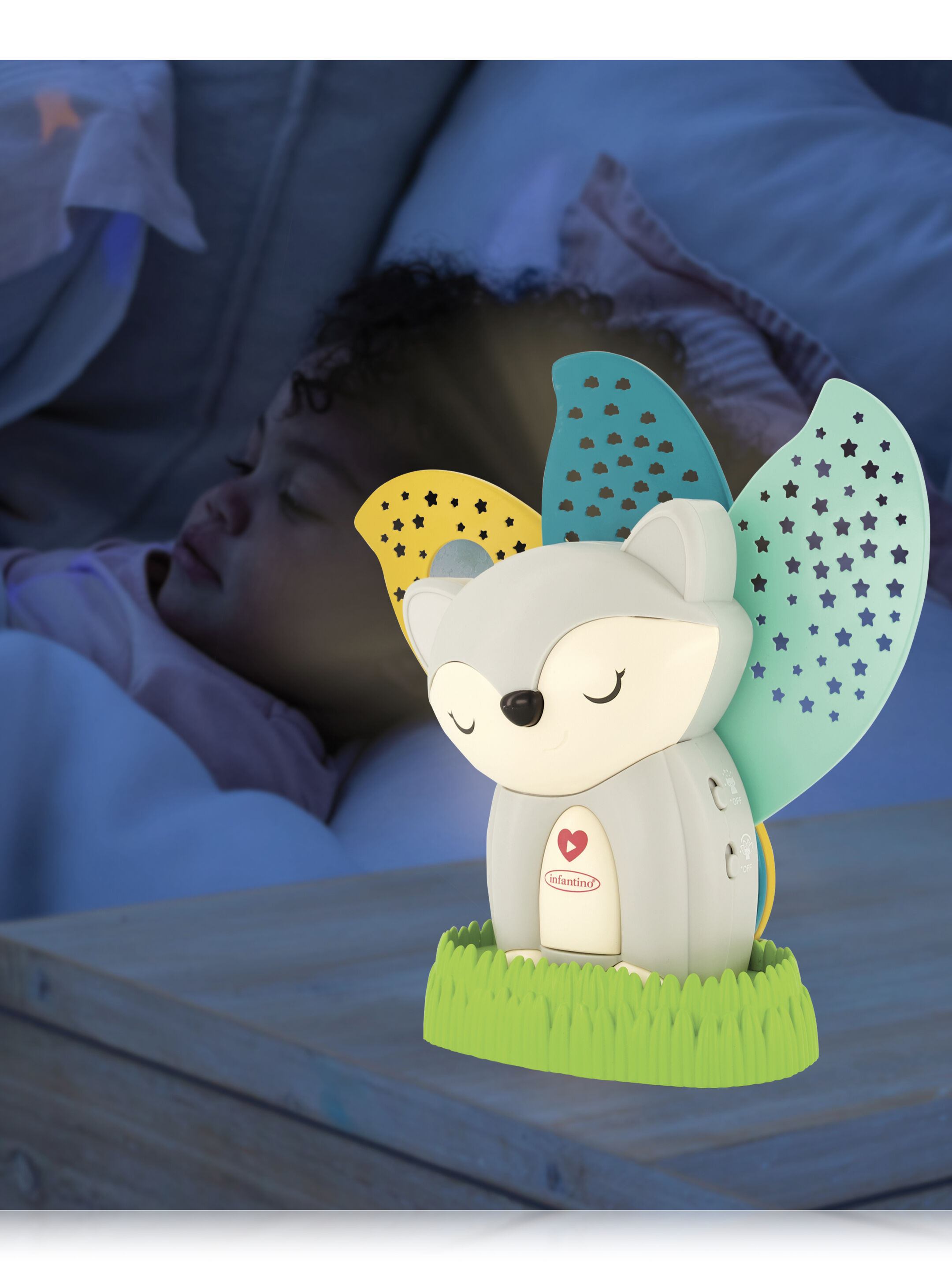 Infantino Musical Soother & Night Light Projector - Fox image number 2