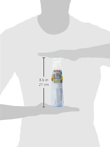 Nuby Pastel feeding bottle with anti-colic nipple ,240 ml image number 3