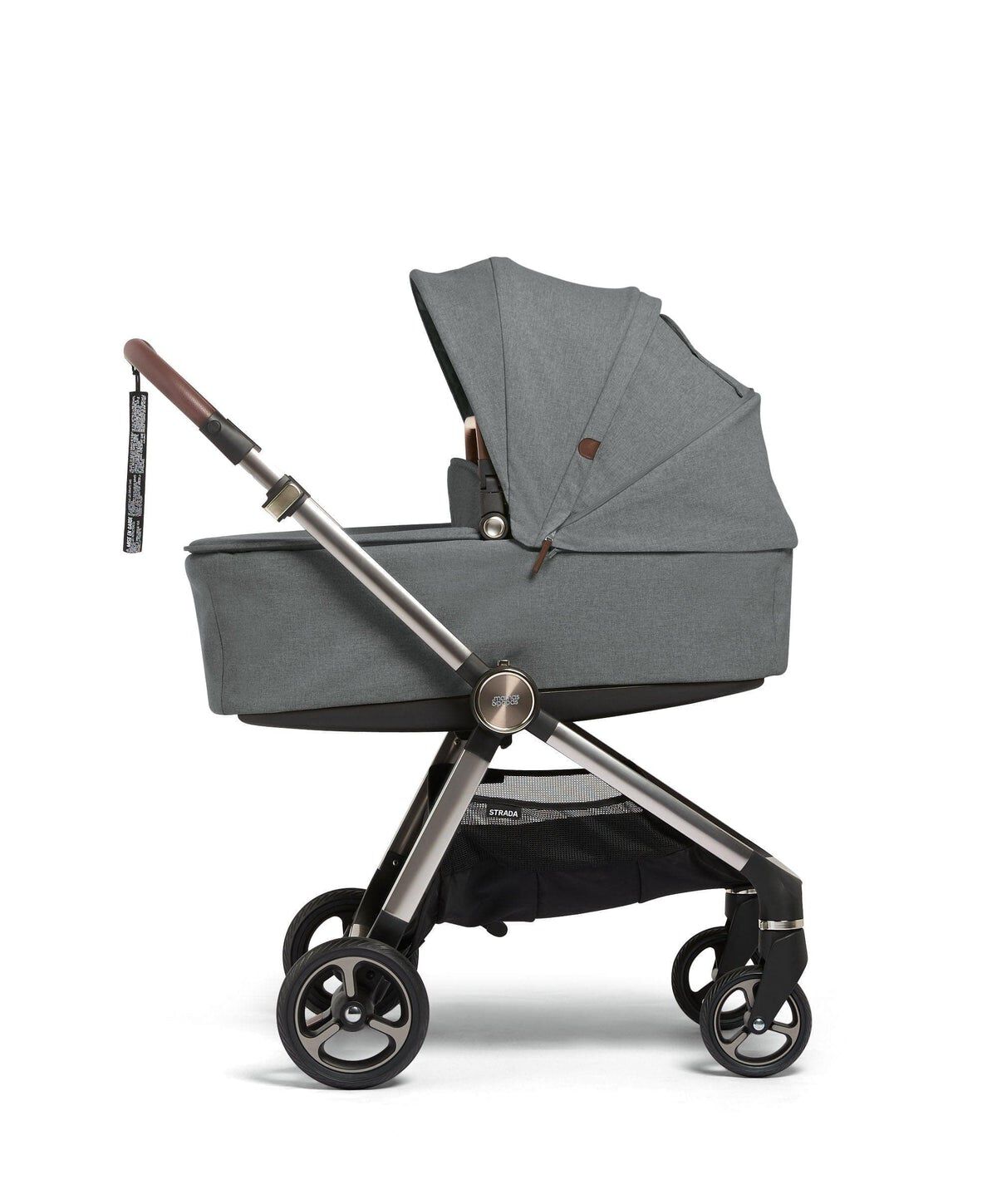 Strada Carrycot - Grey Melange (hood not included) image number 3