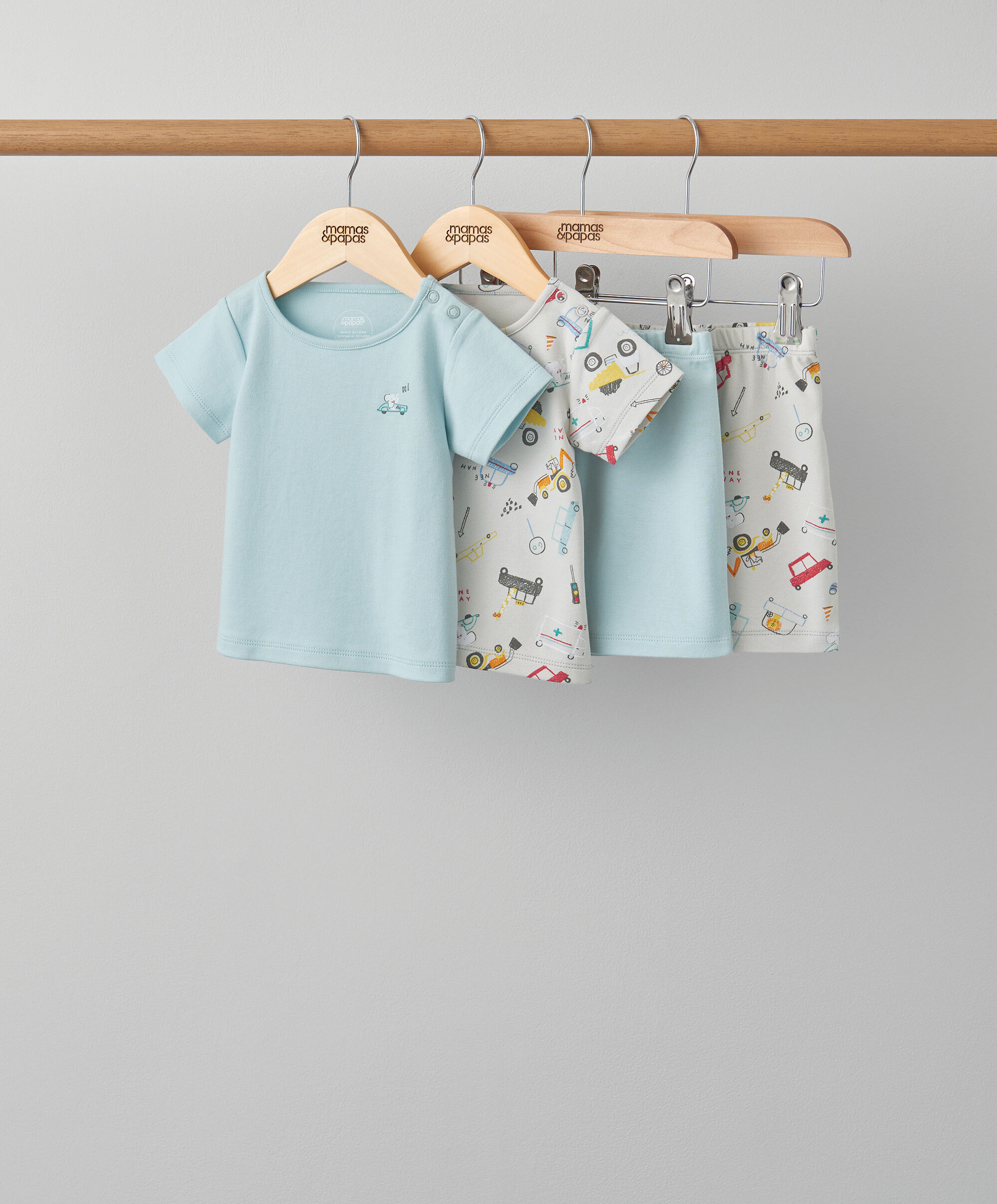 Baby boy short sleeve pyjamas deals