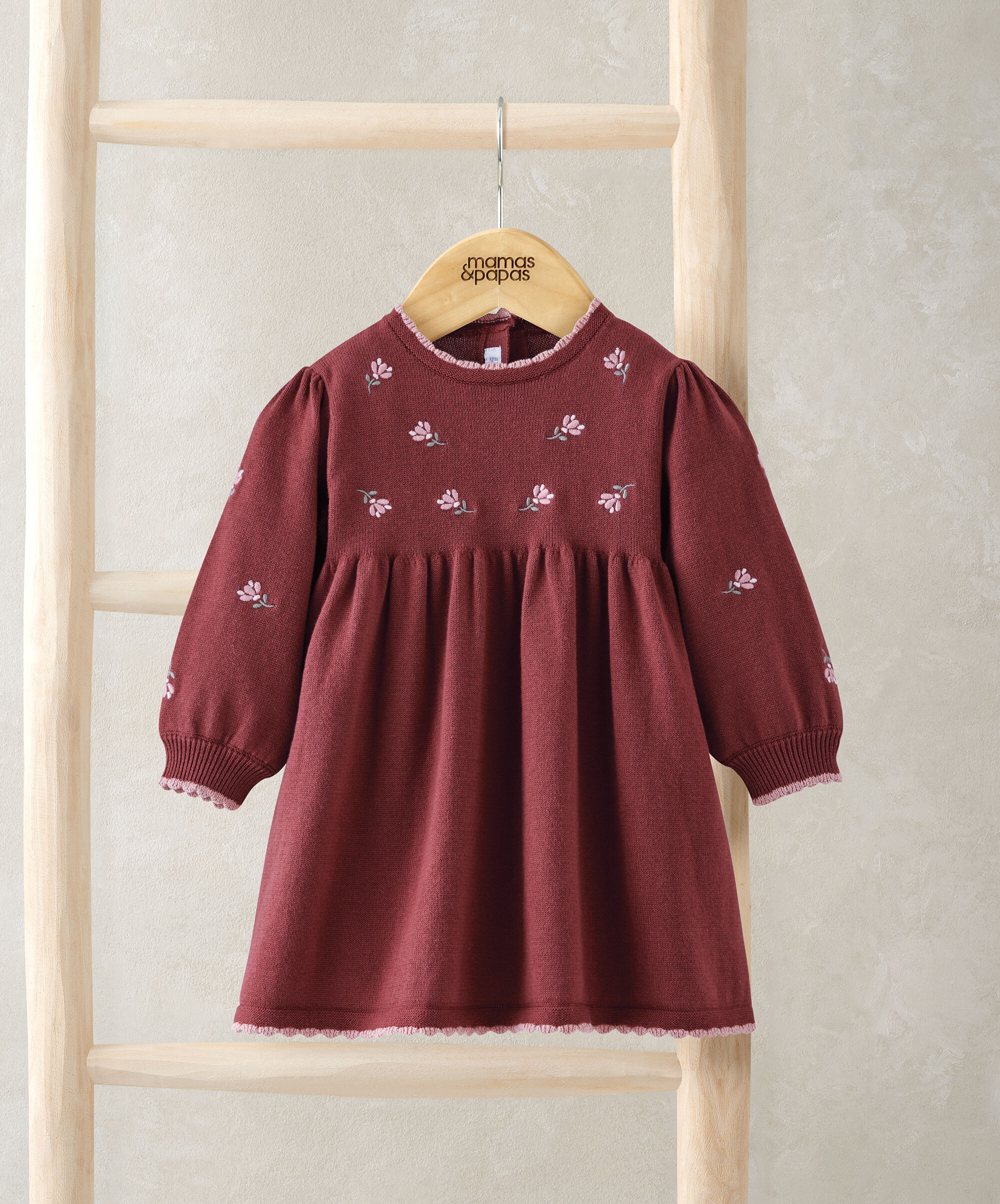 Floral Embroidered Dress