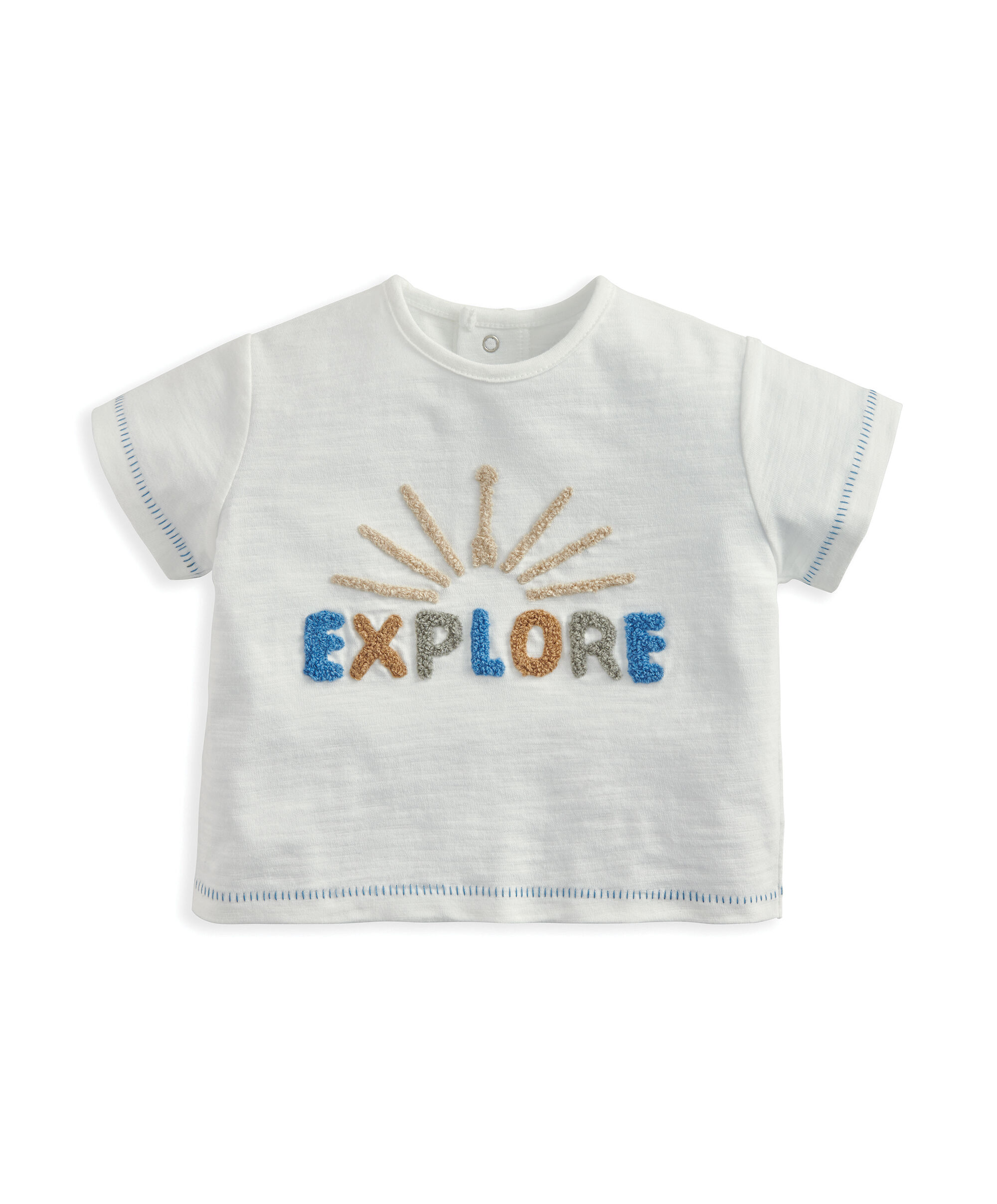 Explore T-Shirt - White image number 2