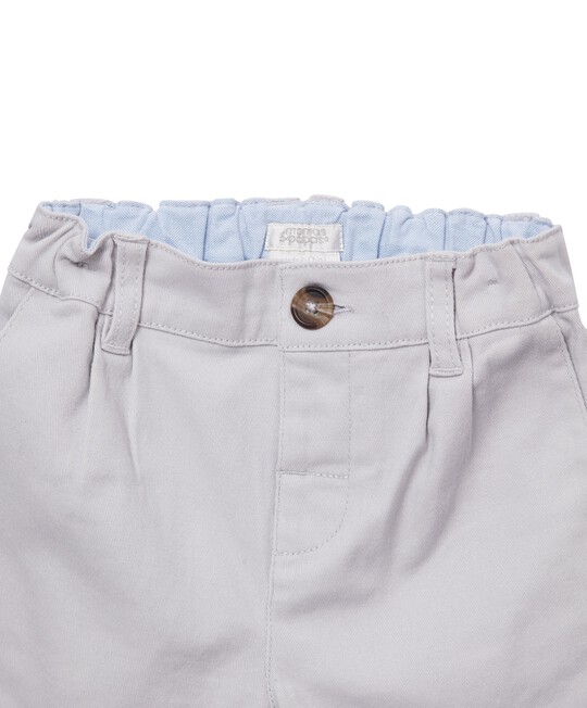 Grey Chino Shorts image number 3
