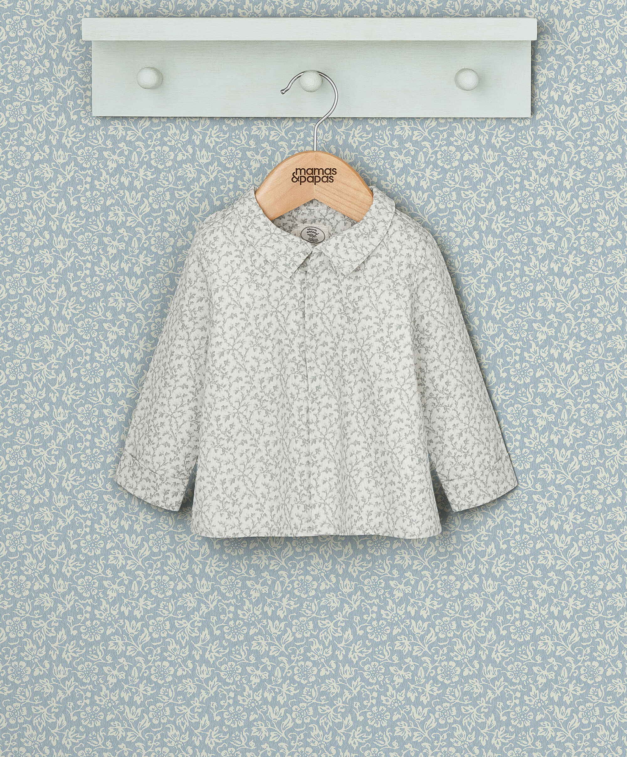 All Over Leaf Print Shirt image number 1