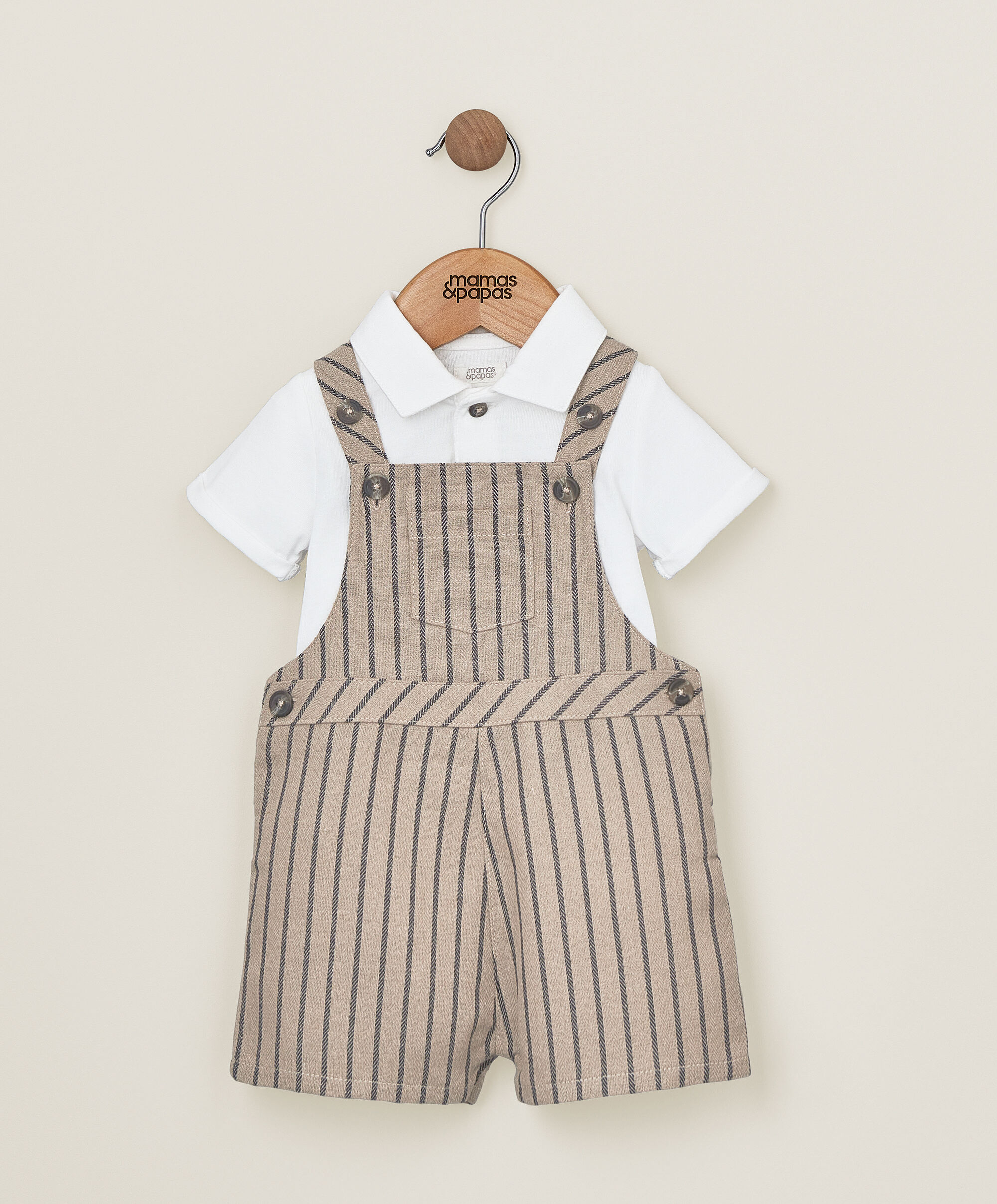 2 Piece Dungaree & T-Shirt