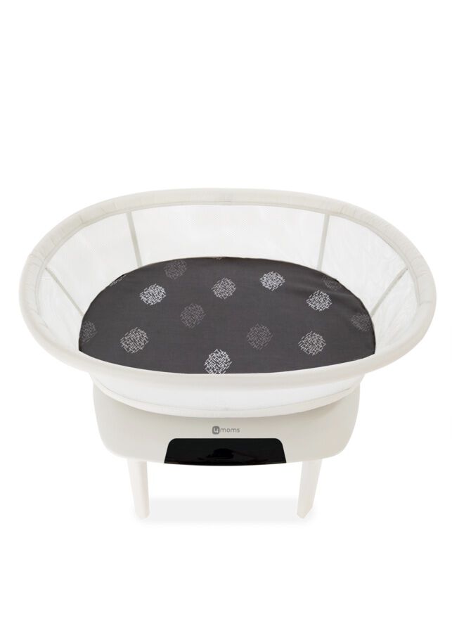 Buy 4moms mamaRoo Sleep Bassinet Sheet Grey Crosshatch Nursery Mamas Papas Qatar