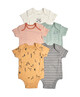 5 Pack of  Mixed Boys Bodysuits image number 1
