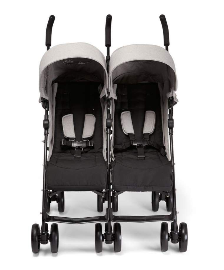 Cruise Twin Folding Buggy - Grey Marl image number 1
