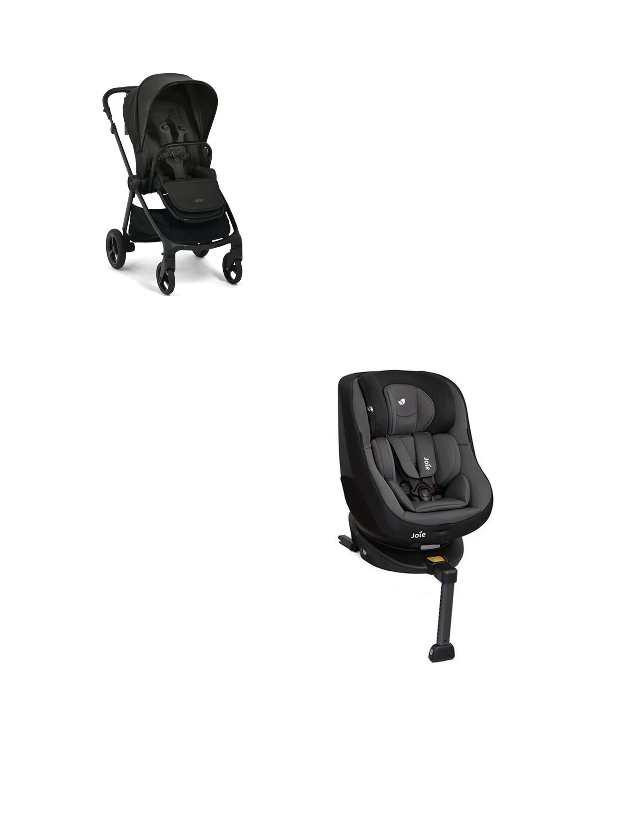 Vardo Noir Pushchair with Joie Car Seat 2 Piece Bundle image number 1
