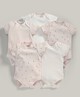 5 pack Sleeveless Bodysuits Pink image number 1