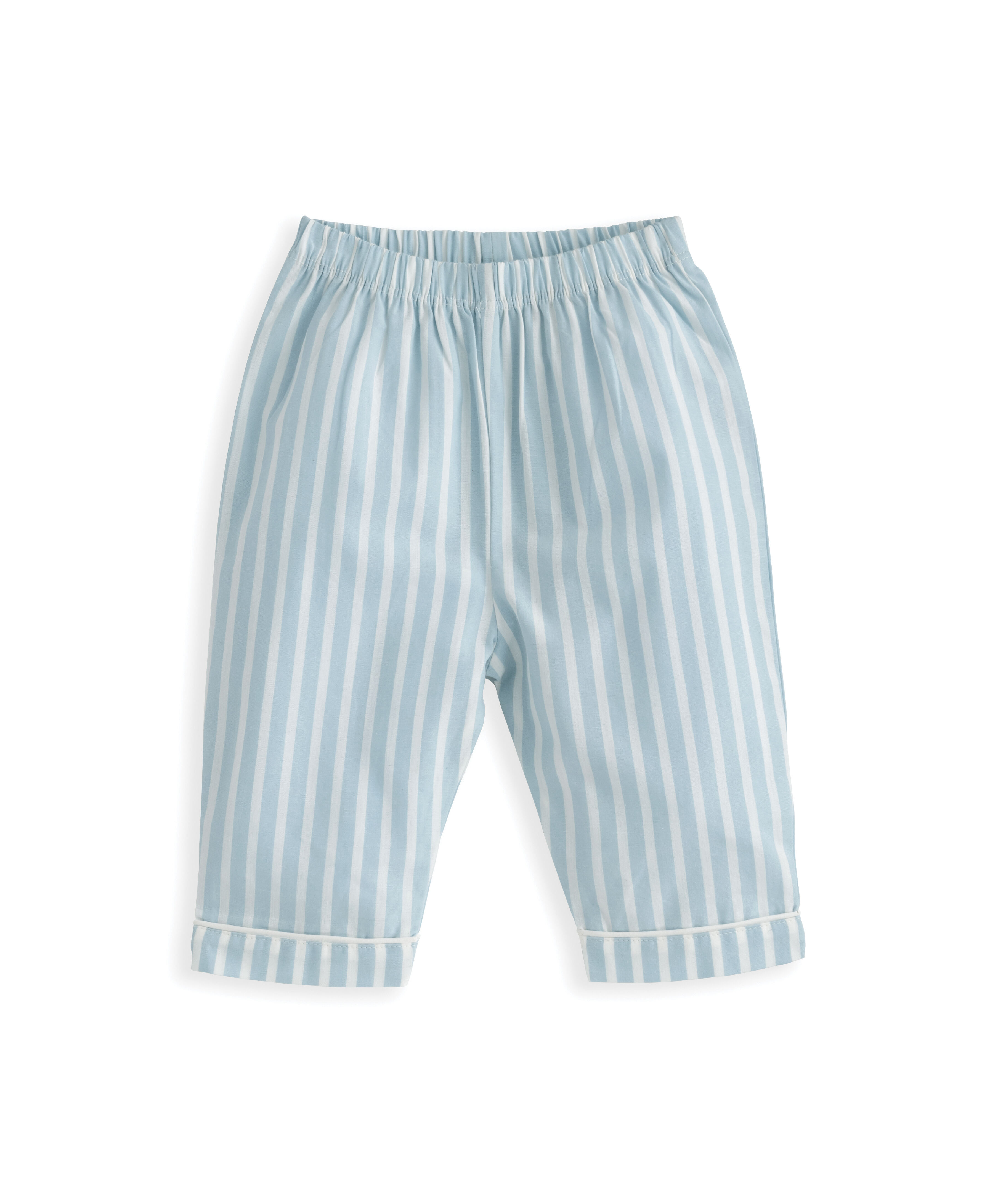 Striped Woven Pyjamas  image number 4