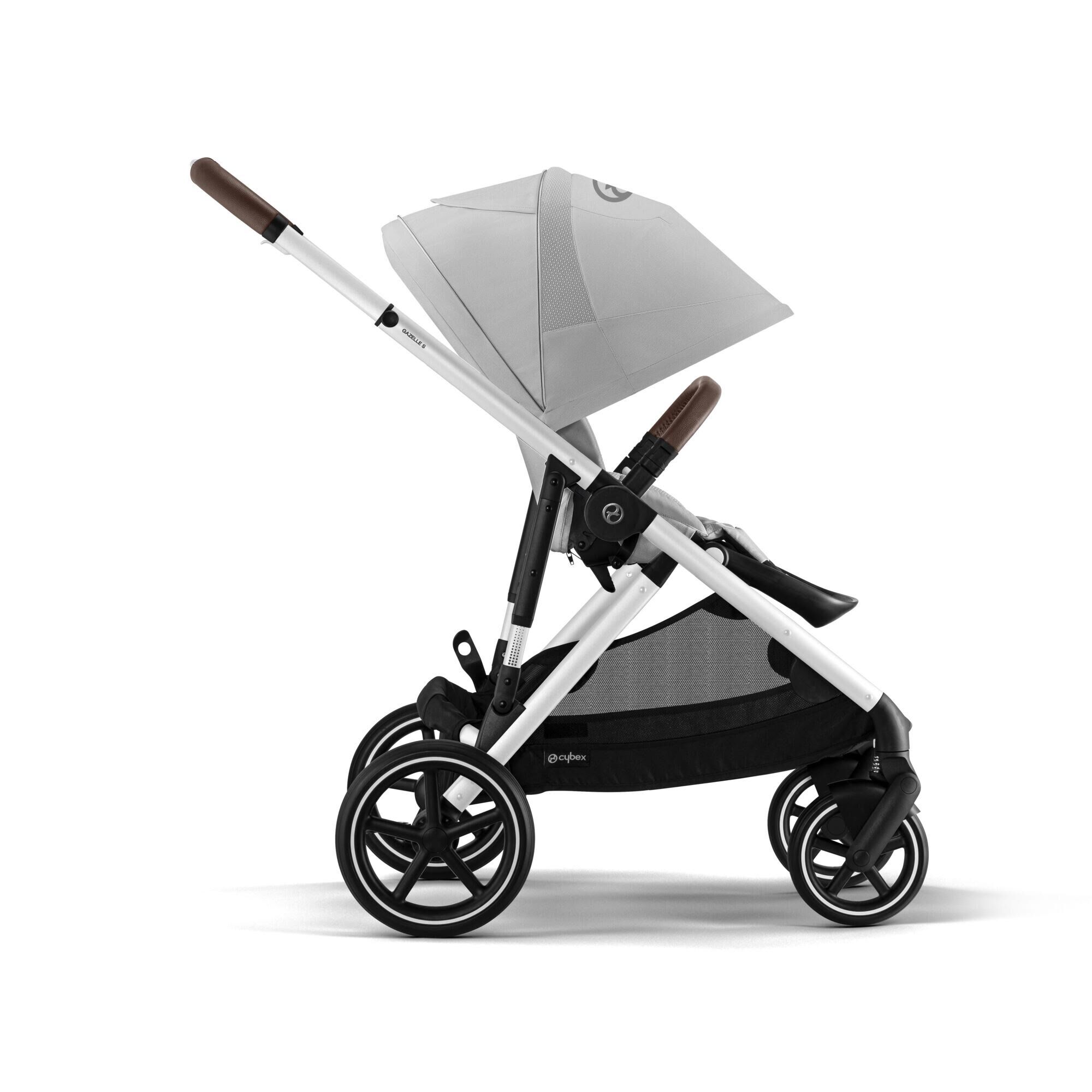 Cybex Gazelle S Lava Grey with Silver Frame image number 8