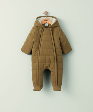 Woven Quilted Pramsuit