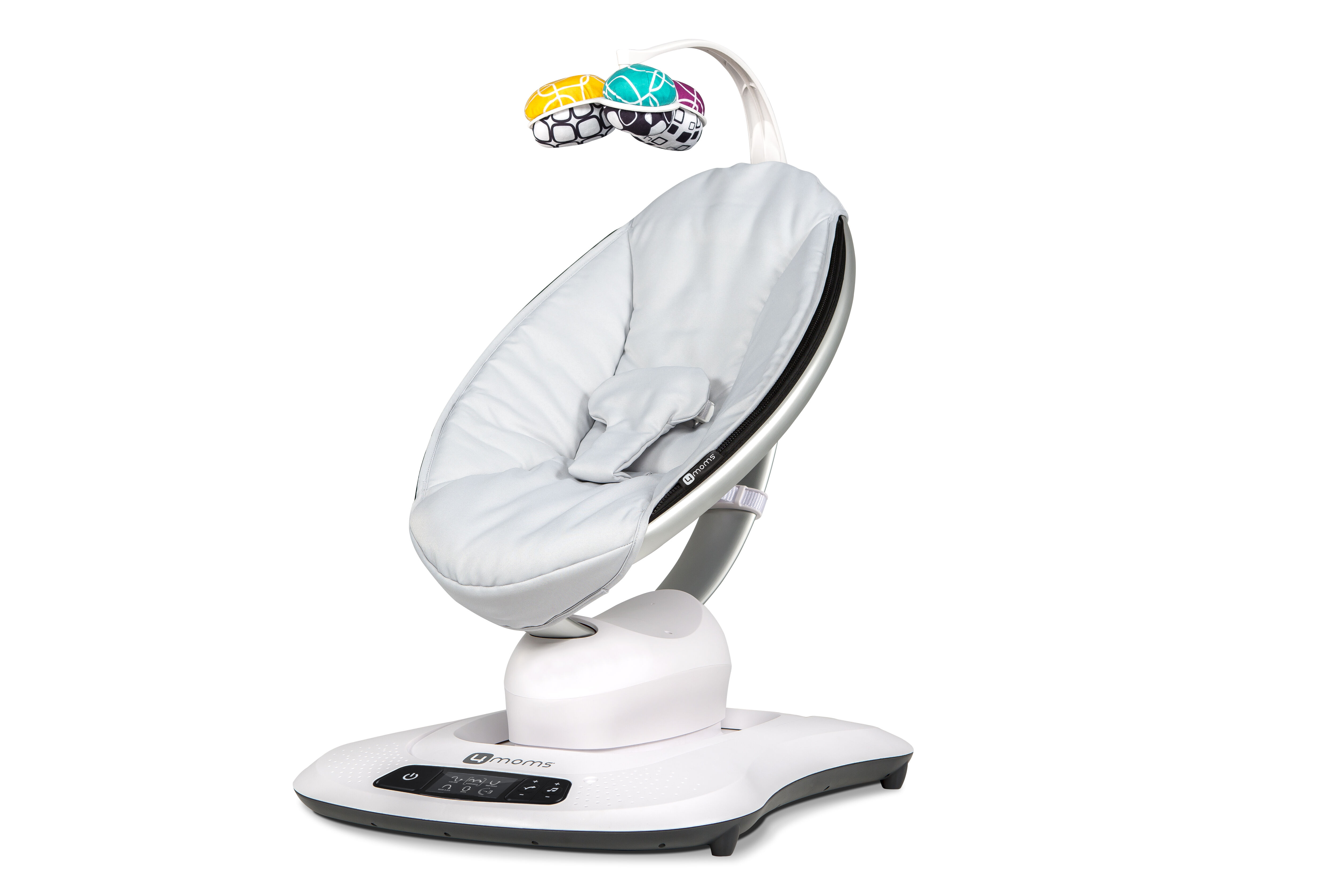 Buy 4moms mamaRoo 4.0 Rocker Bouncer Classic Grey Rockers Bouncers Swings Mamas Papas Qatar