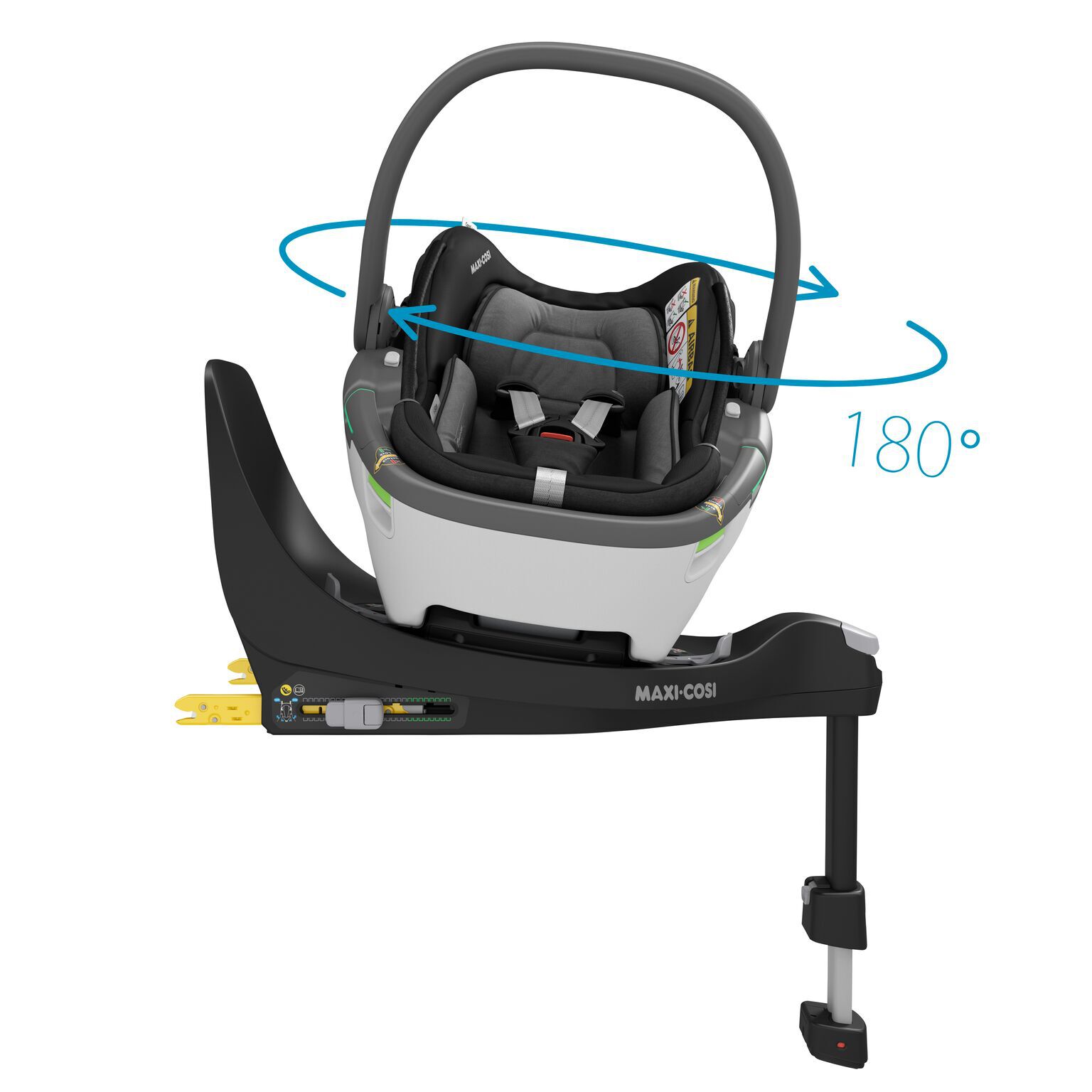 Maxi-Cosi Coral 360 Car Seat Essential Black image number 3