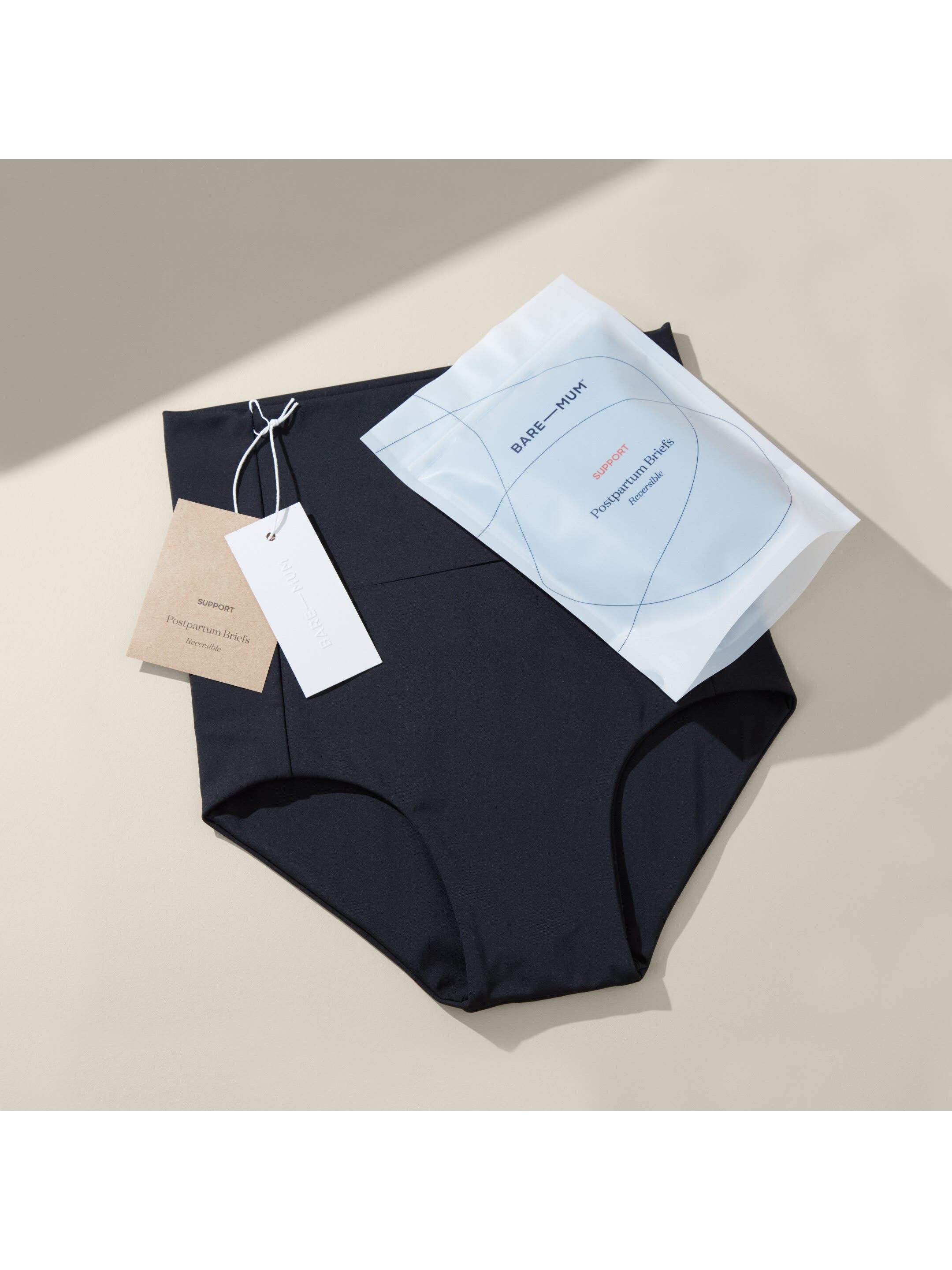 Bare Mum Postpartum Recovery Briefs with Insert Pocket - Large image number 1