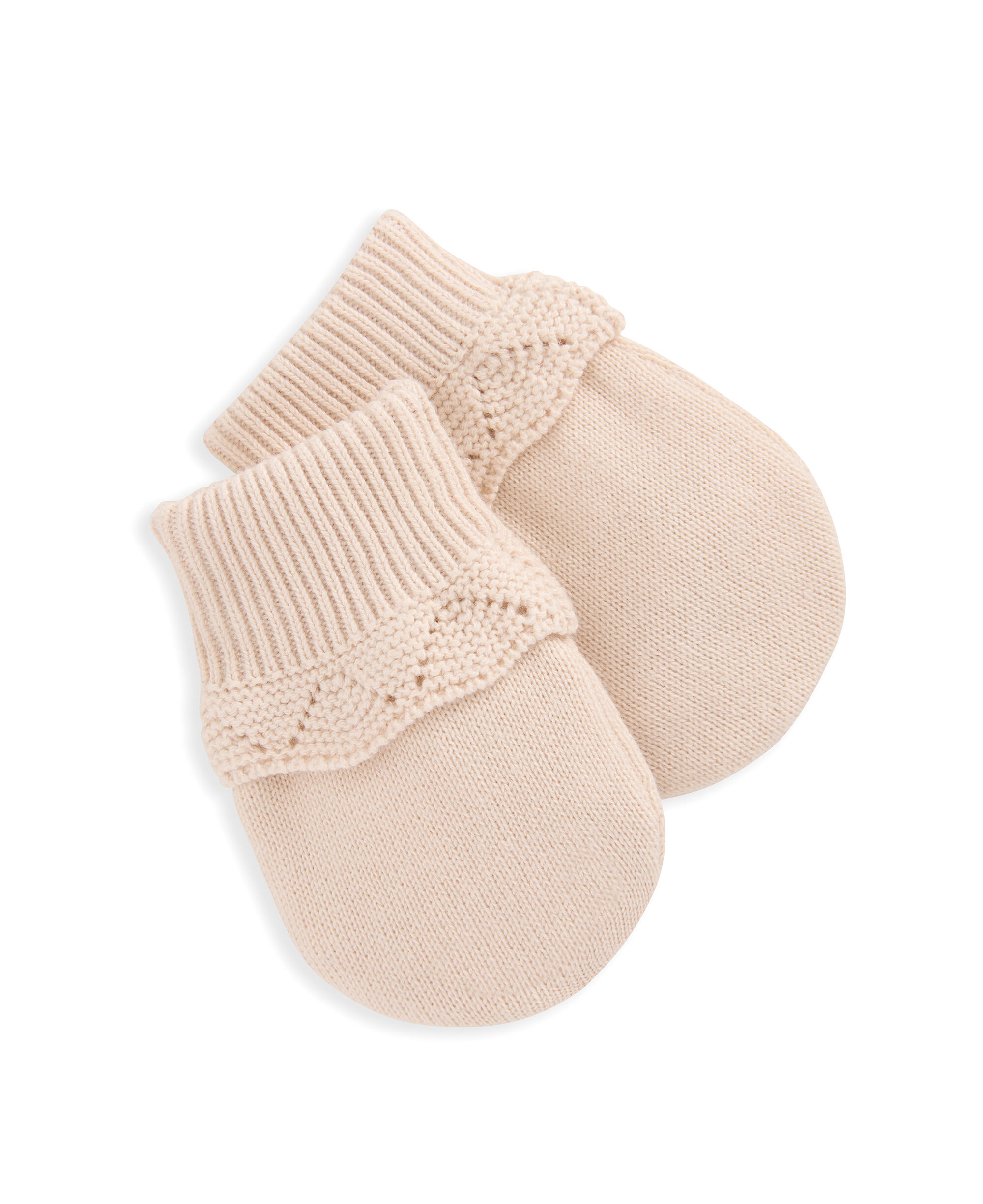 Knitted Hat & Mitts - Pink image number 3