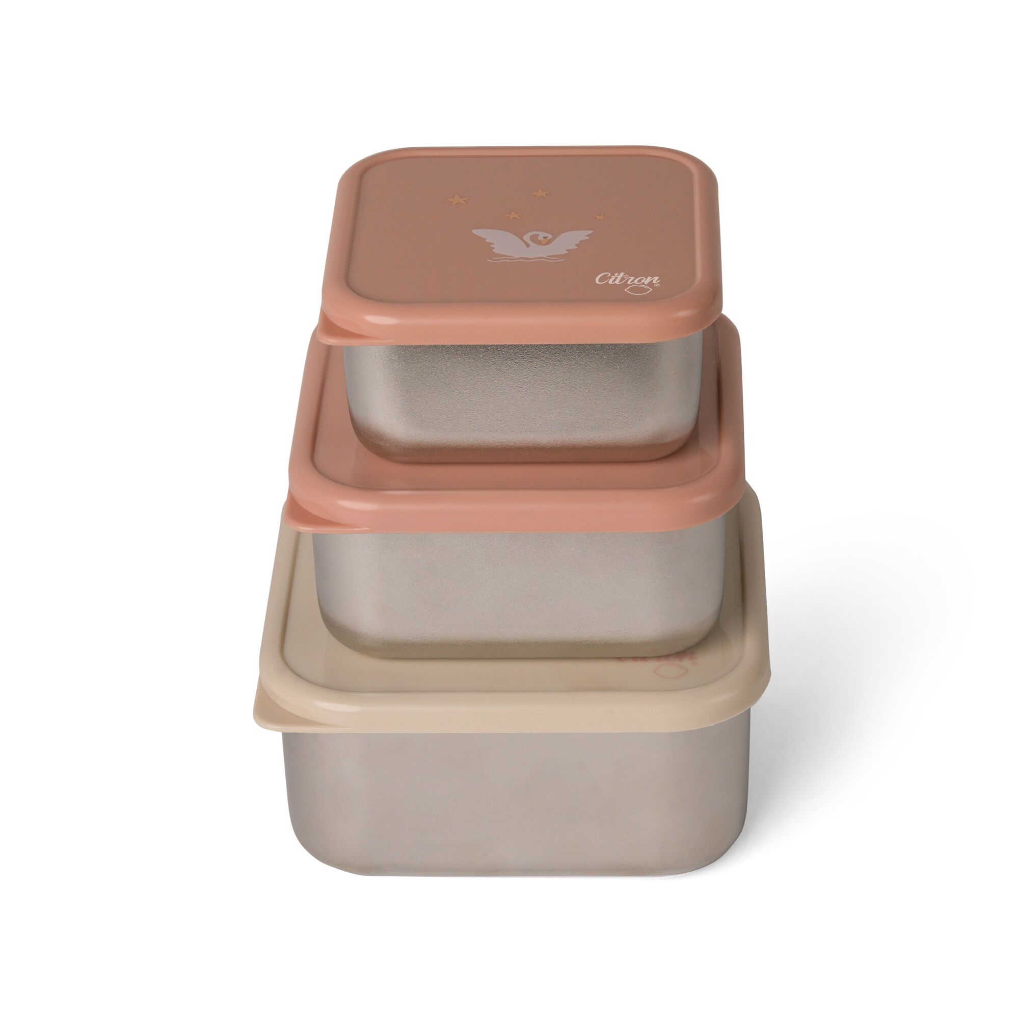 Citron Stainless Steel Stackable Lunchbox - Ballerina
