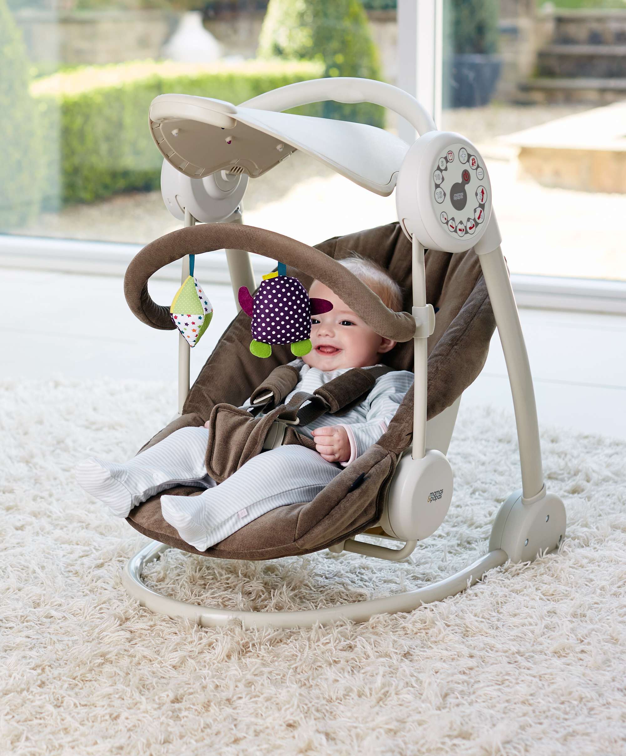 Starlite swing shop with adjustable canopy