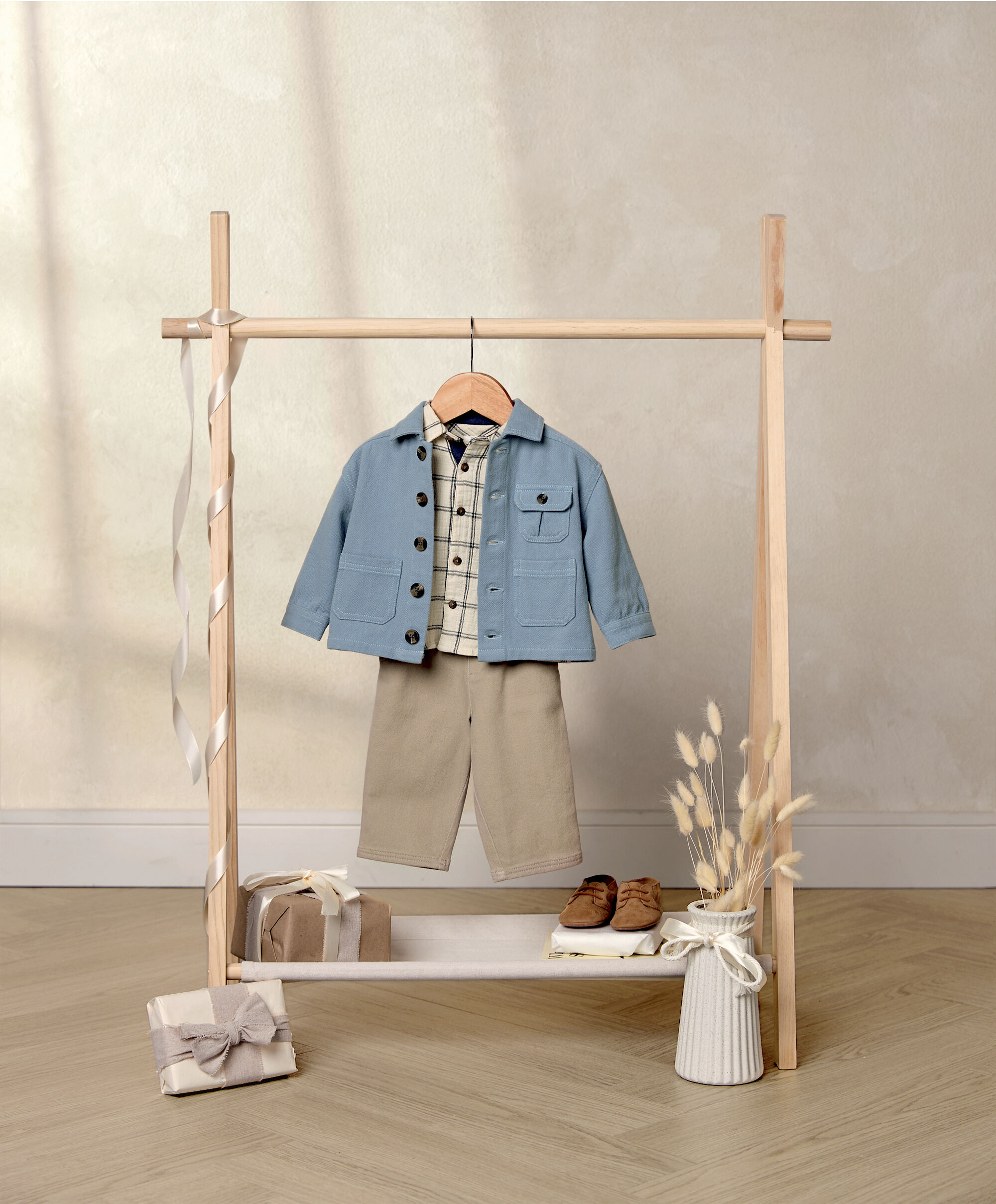 Blue Smart Jacket image number 3