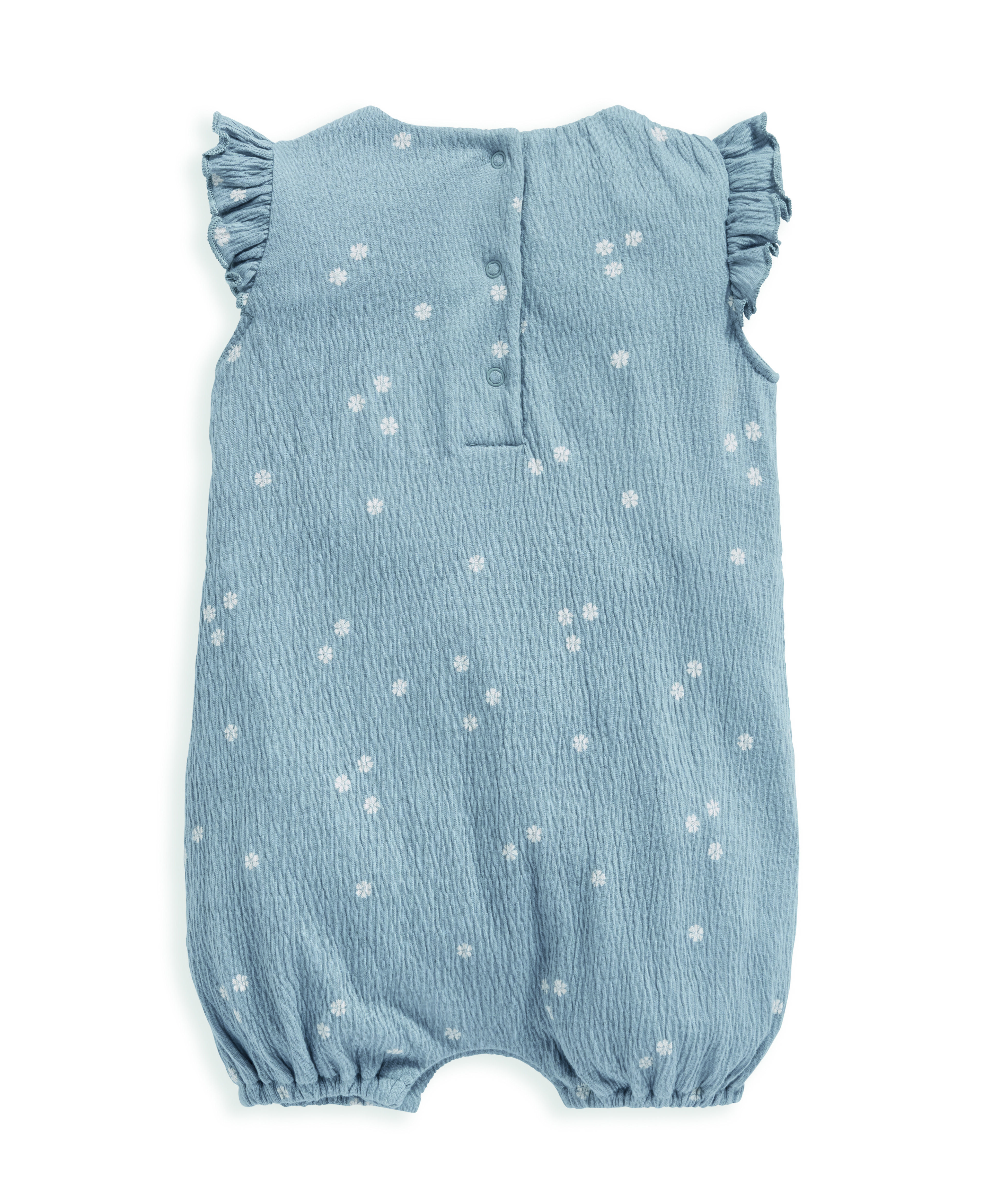 All Over Print Crinkle Shortie Romper image number 3