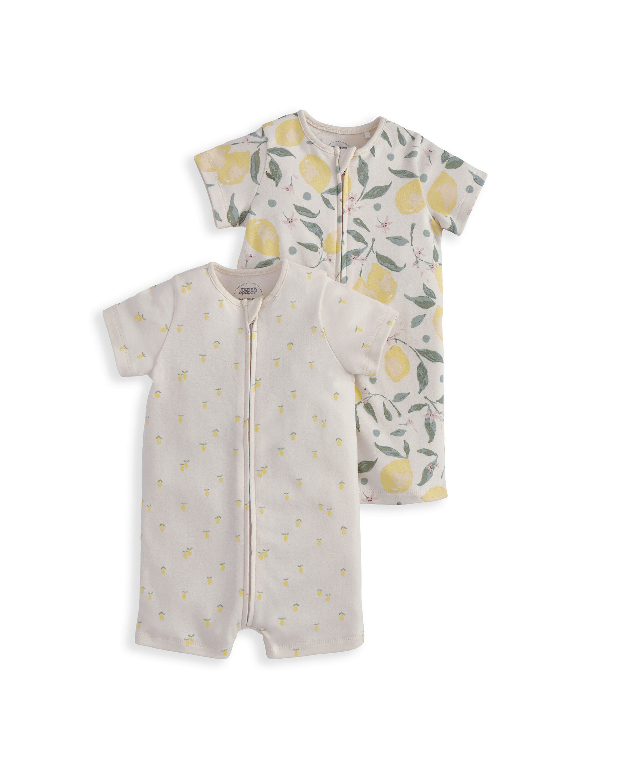 Lemon Rompers (Pack of 2)  image number 2