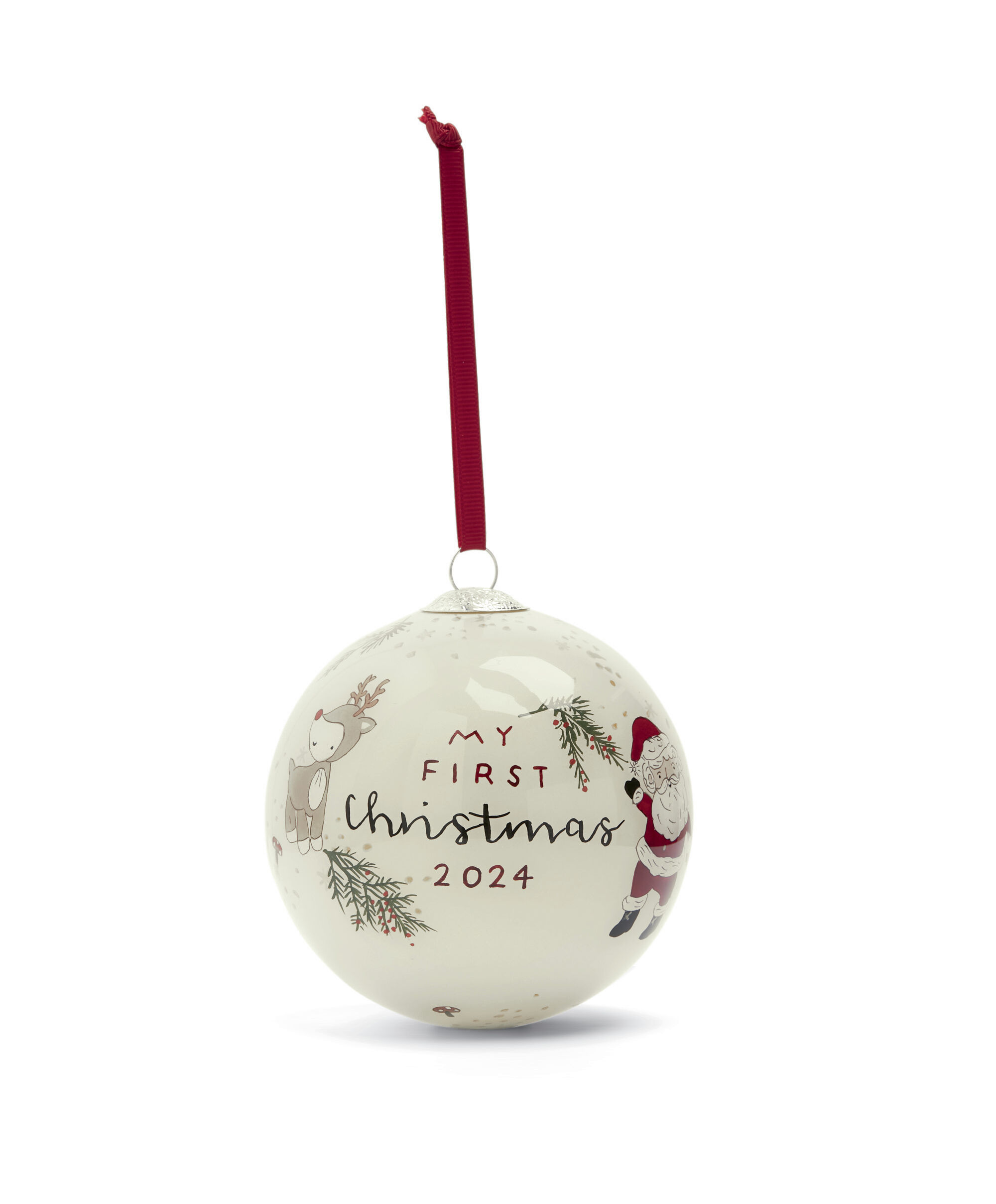 My First Christmas Bauble 2024 - Neutral image number 3