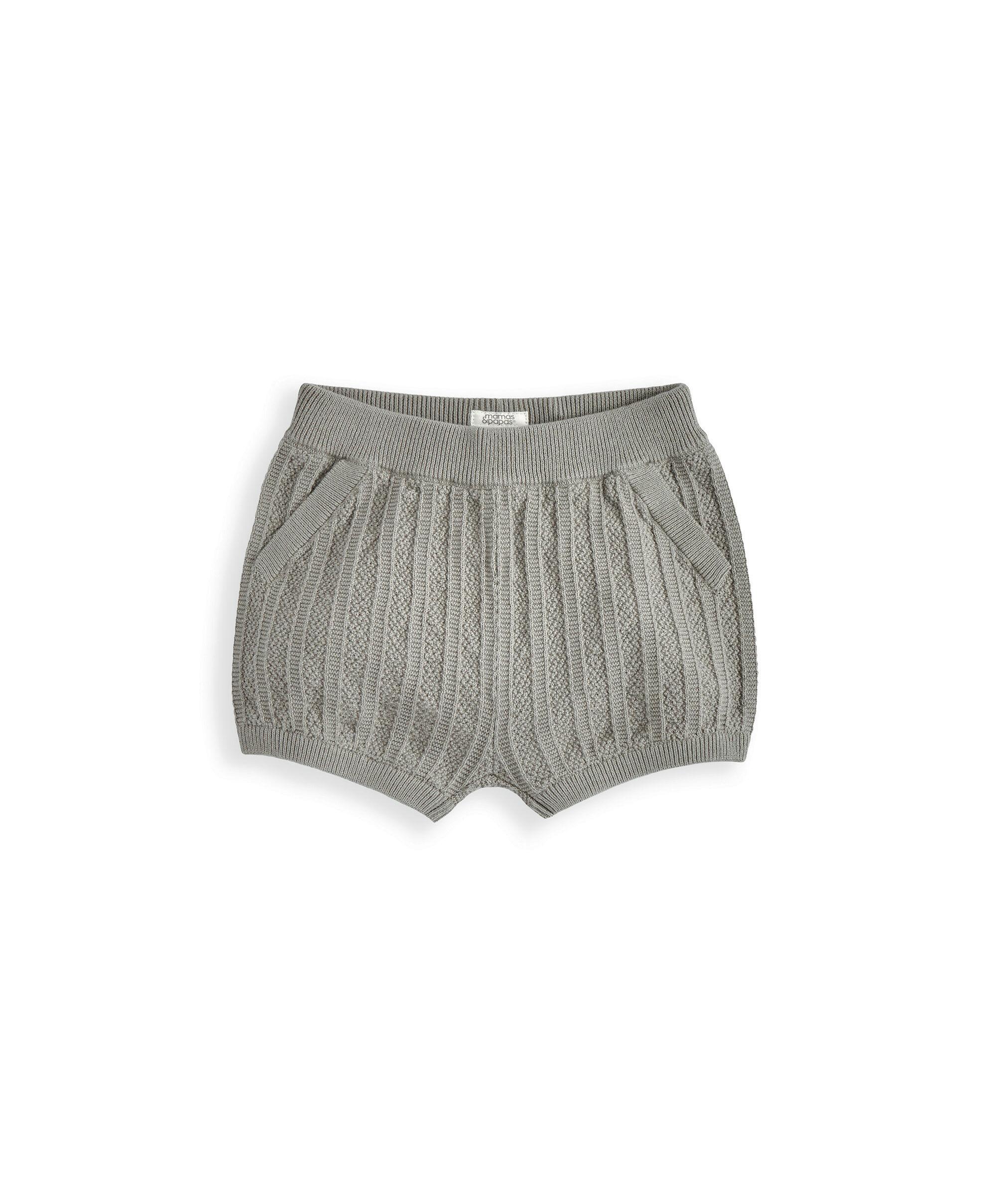 Knitted Shirt & Shorts Outfit Set image number 4