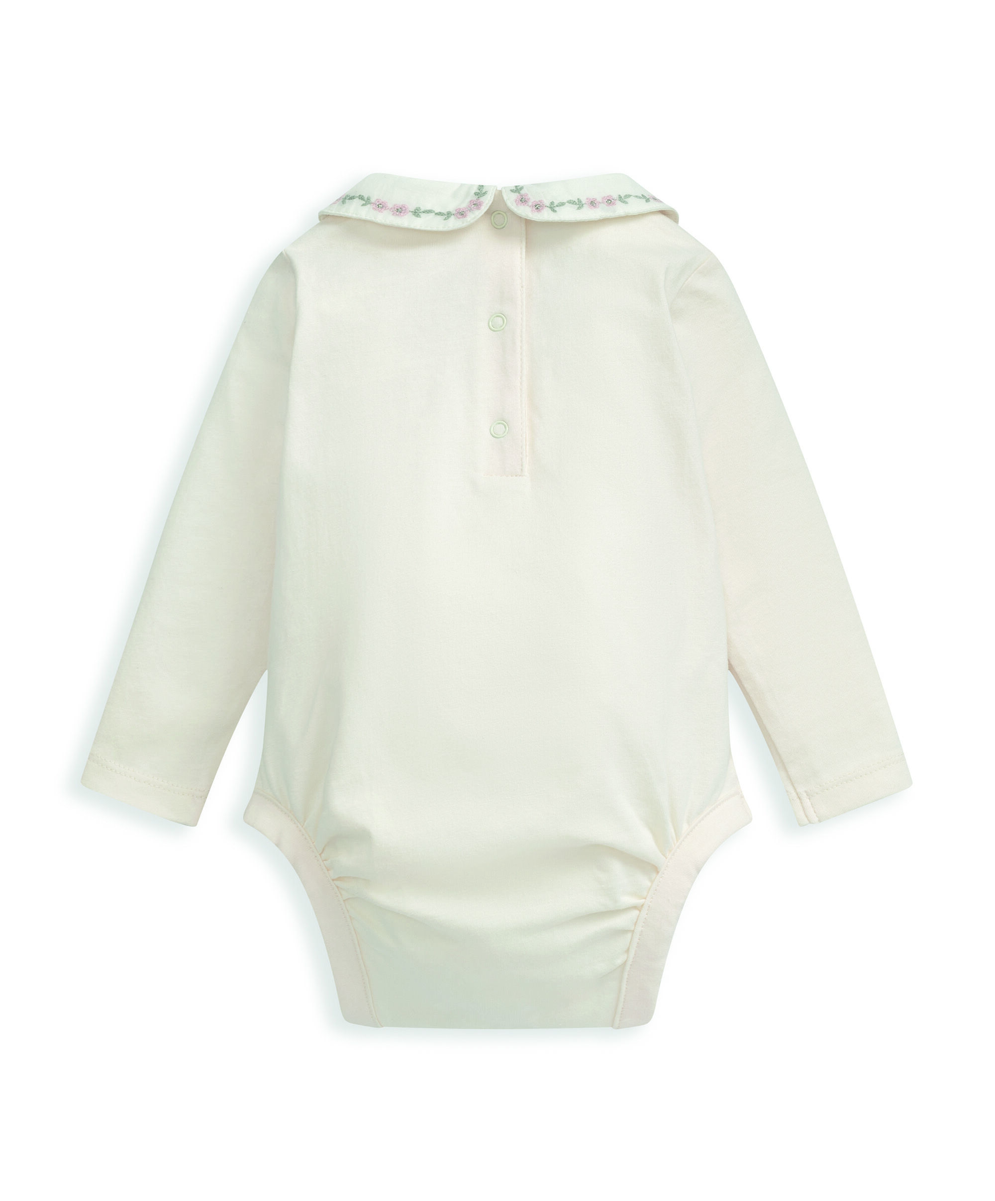 Embroidered Collar Bodysuit image number 3