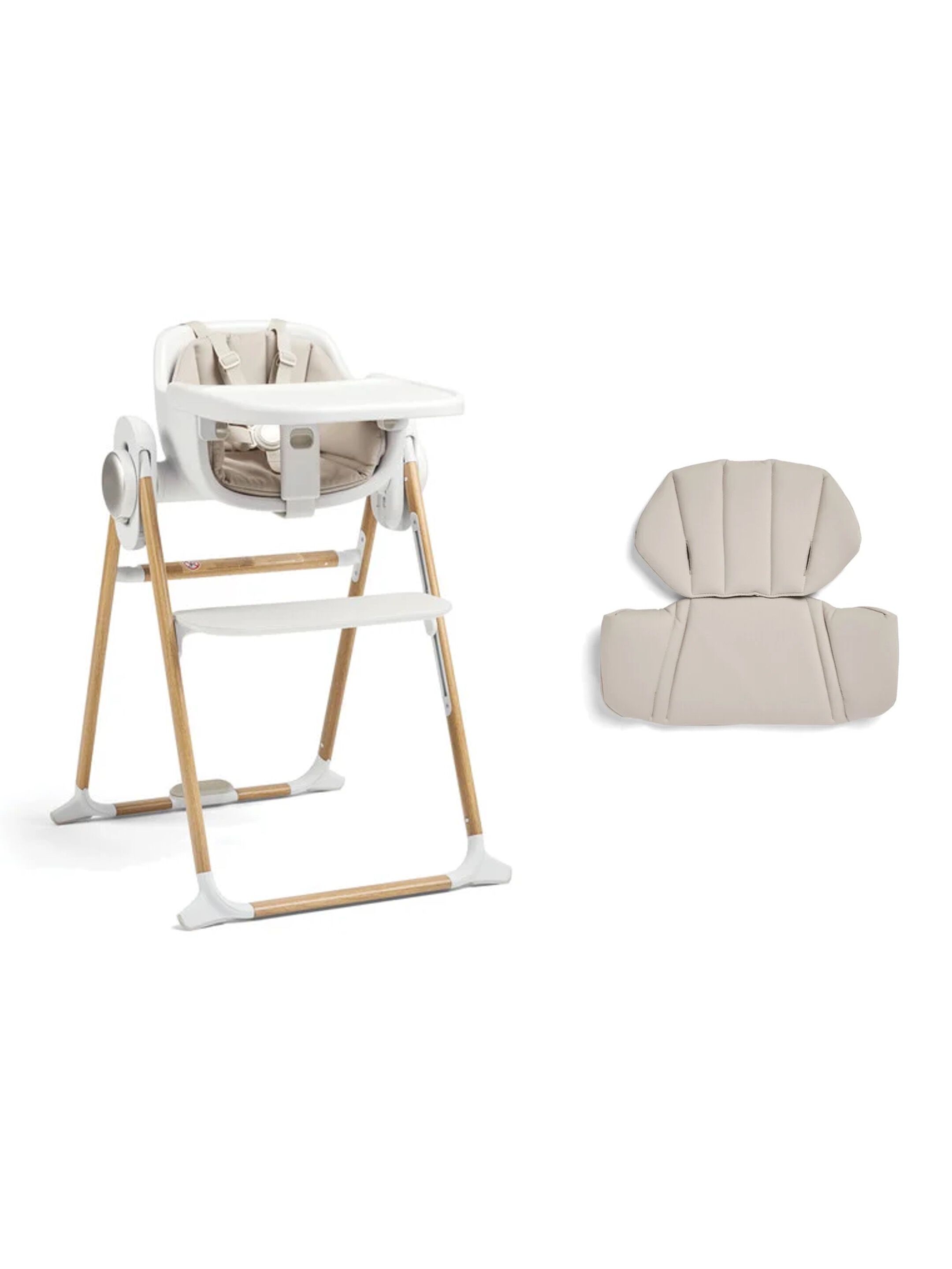 Eno Bundle Chair and Cushion - Cashmere