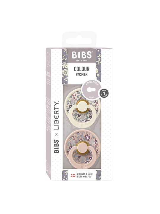 Bibs x Liberty Pacifier Eloise Collection - Blush Mix (0+ months) image number 3