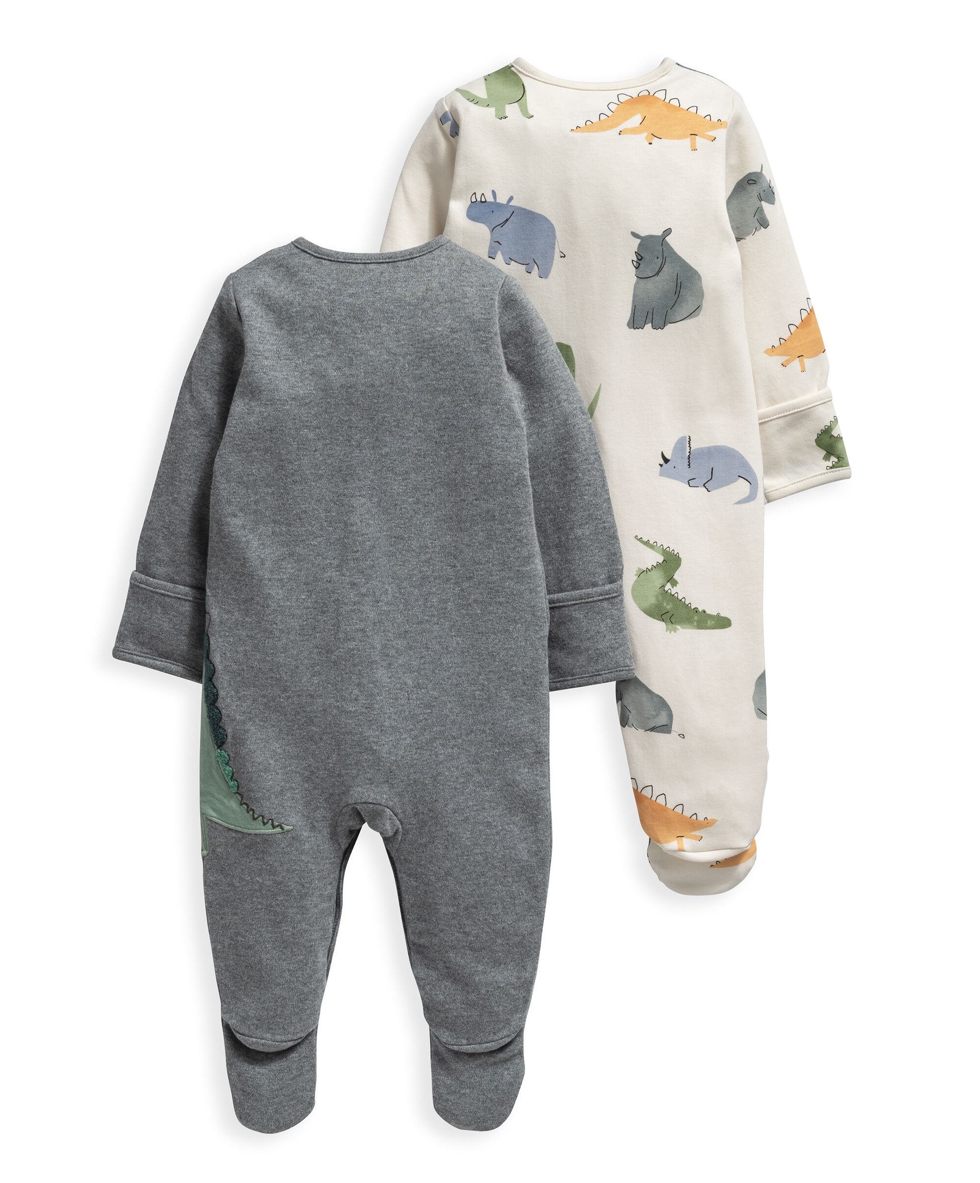 2 Pack Dino Sleepsuits image number 2