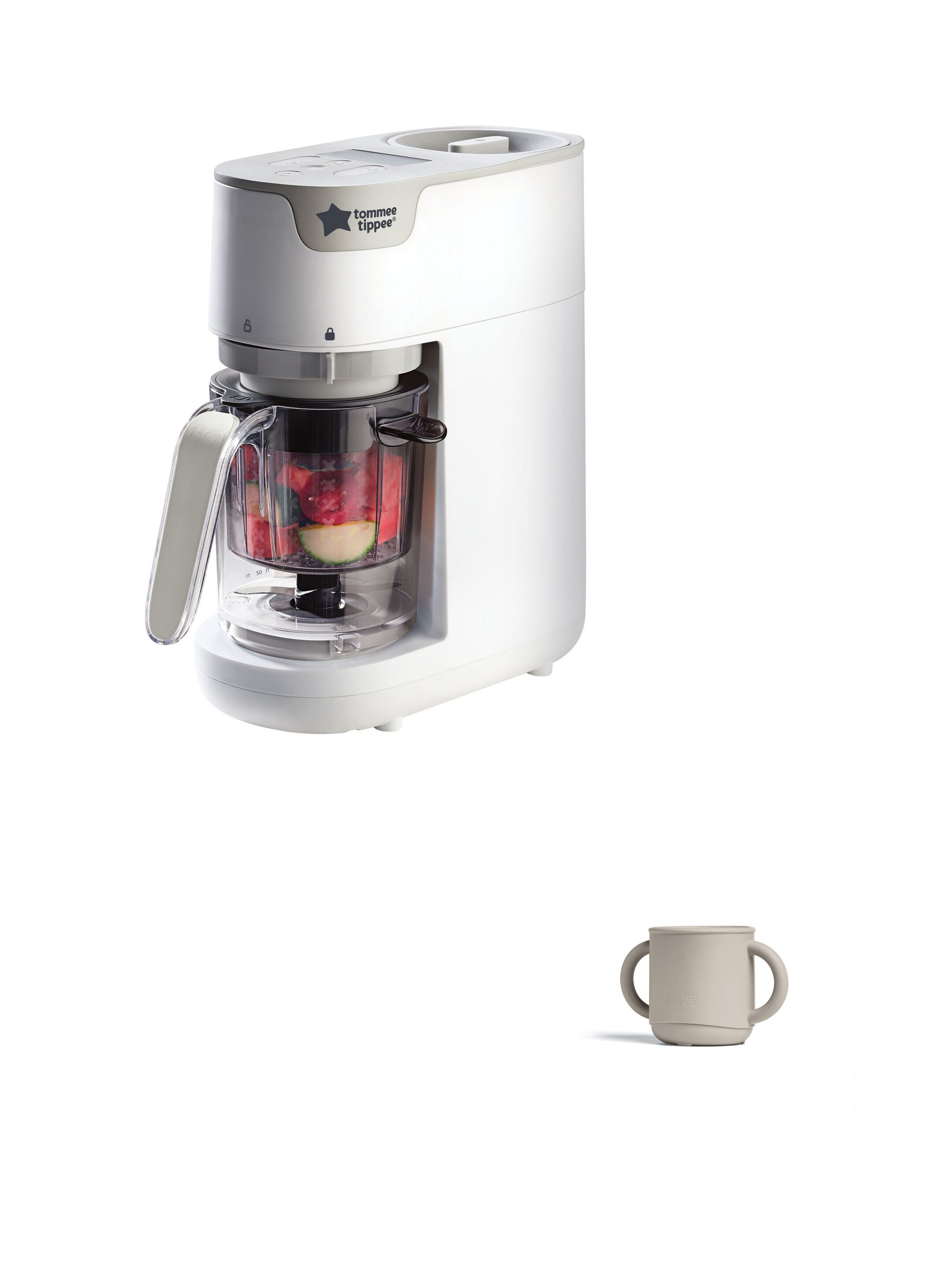 Tommee Tippee Quick Cook 6 IN 1 Food Maker with 3 in 1 Sippy Cup