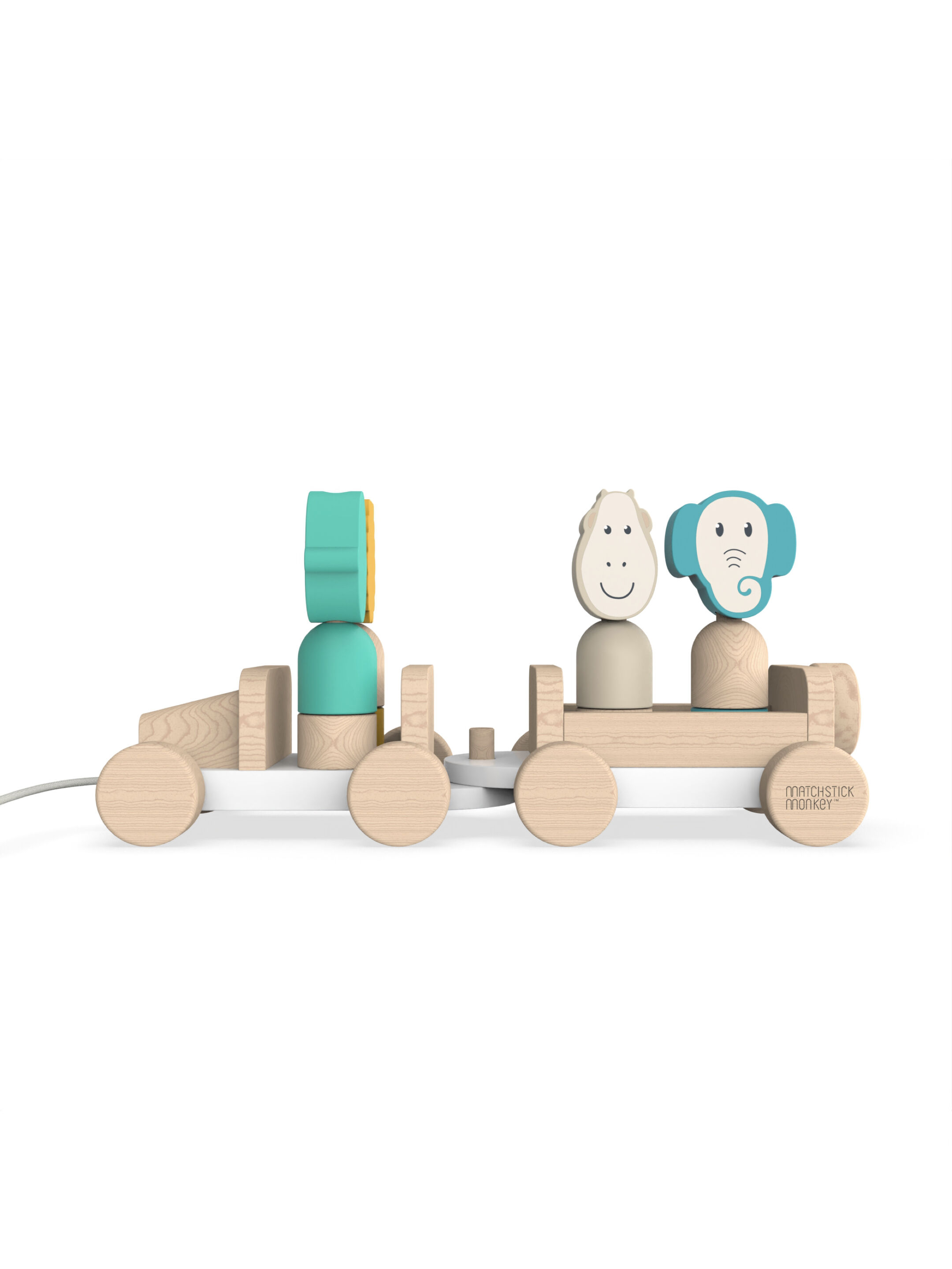 Matchstick Monkey Playtime Safari Jeep image number 2