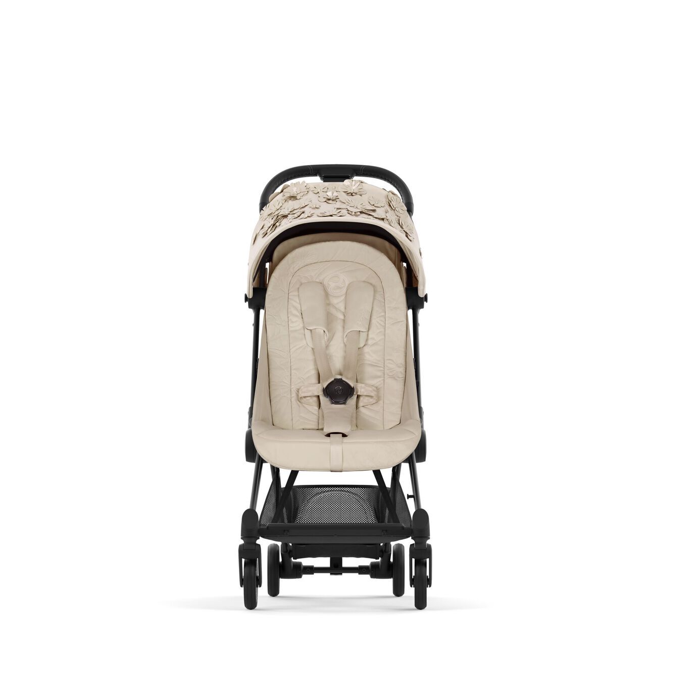 Cybex Coya  Simply Flowers Cabin Approved Stroller Beige with Matte Black Frame image number 2