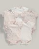 5 pack Sleeveless Bodysuits Pink image number 3
