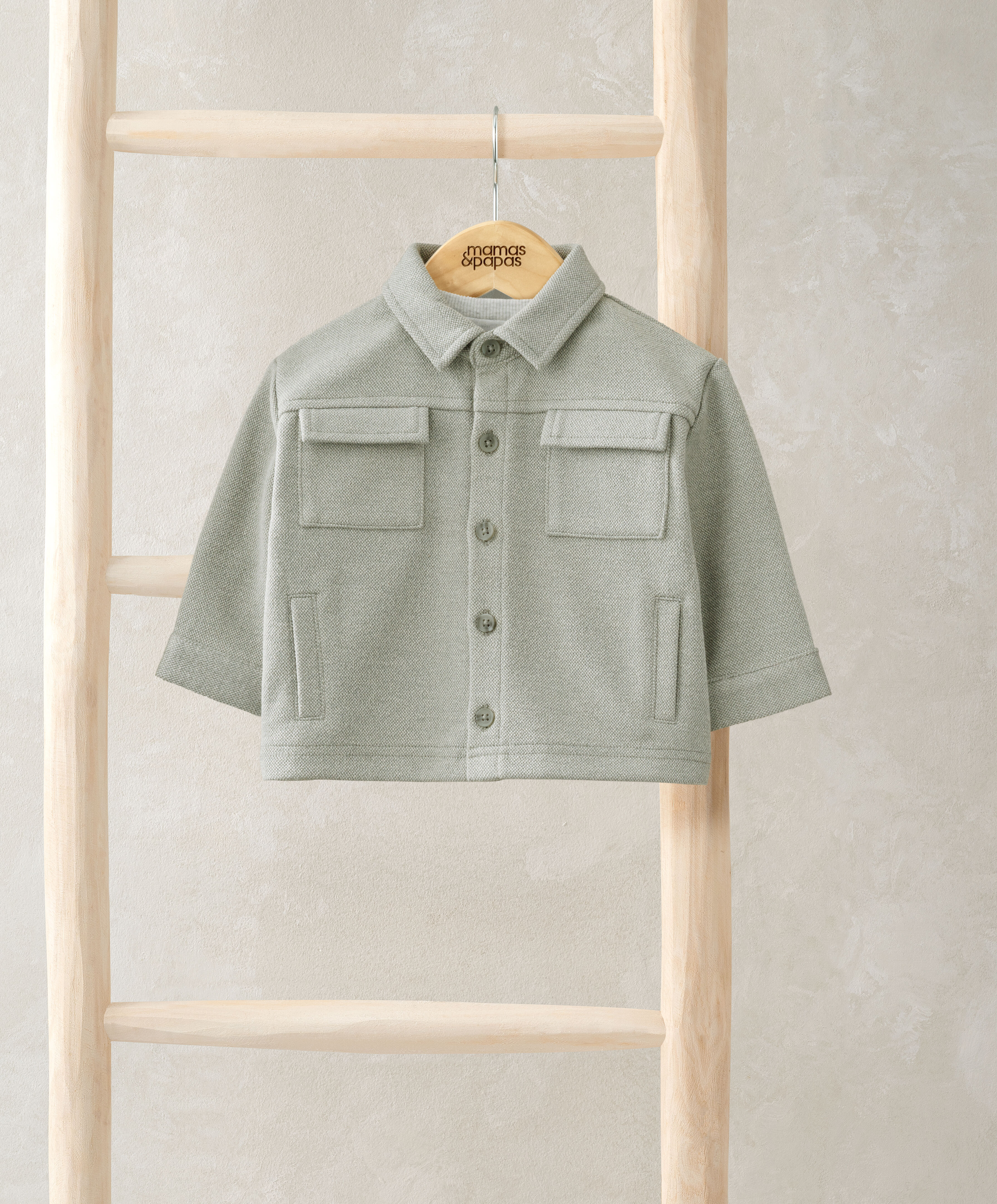 2 Piece Shacket & Tee Set image number 1