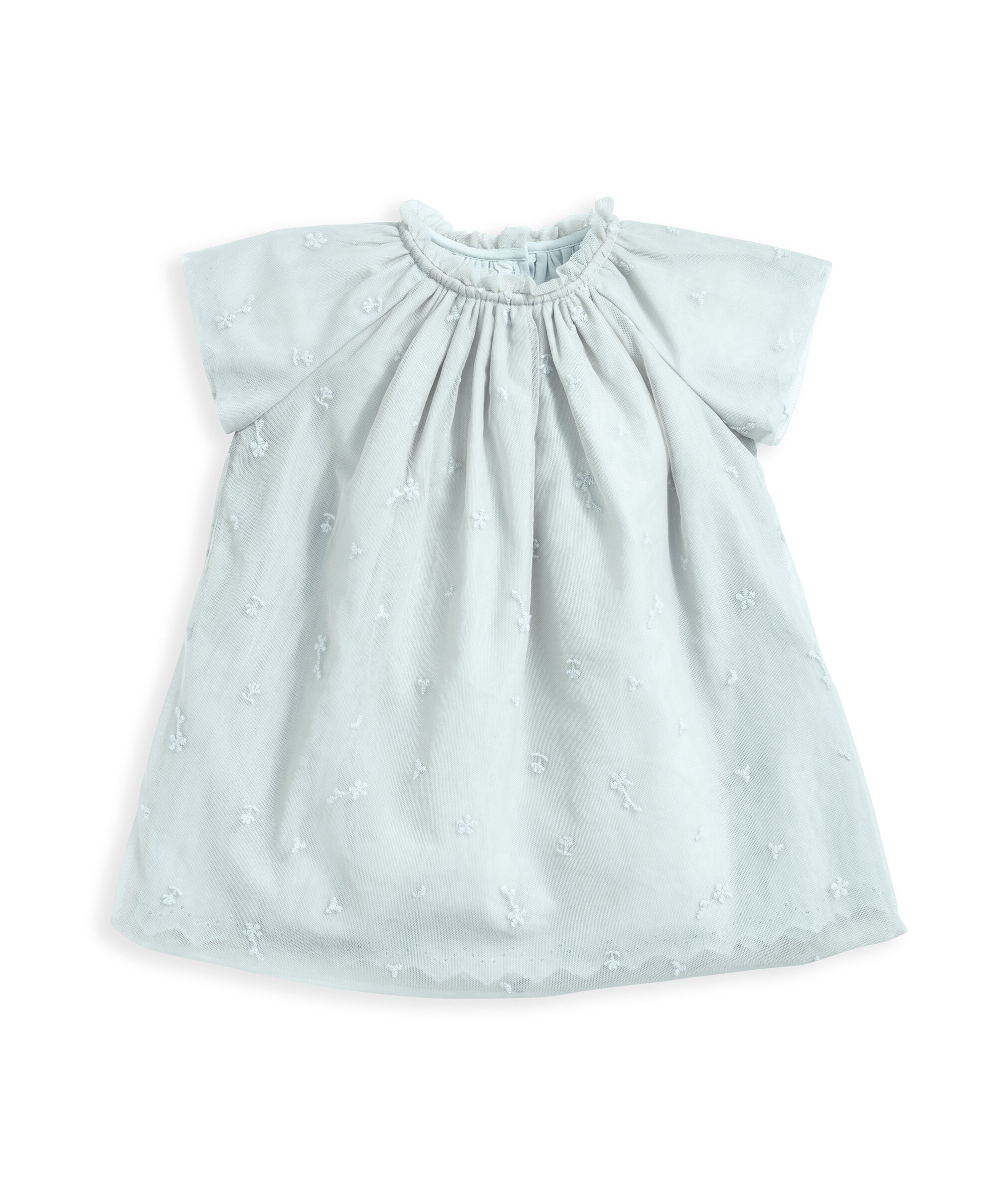 Embroidered Dress - Green image number 2