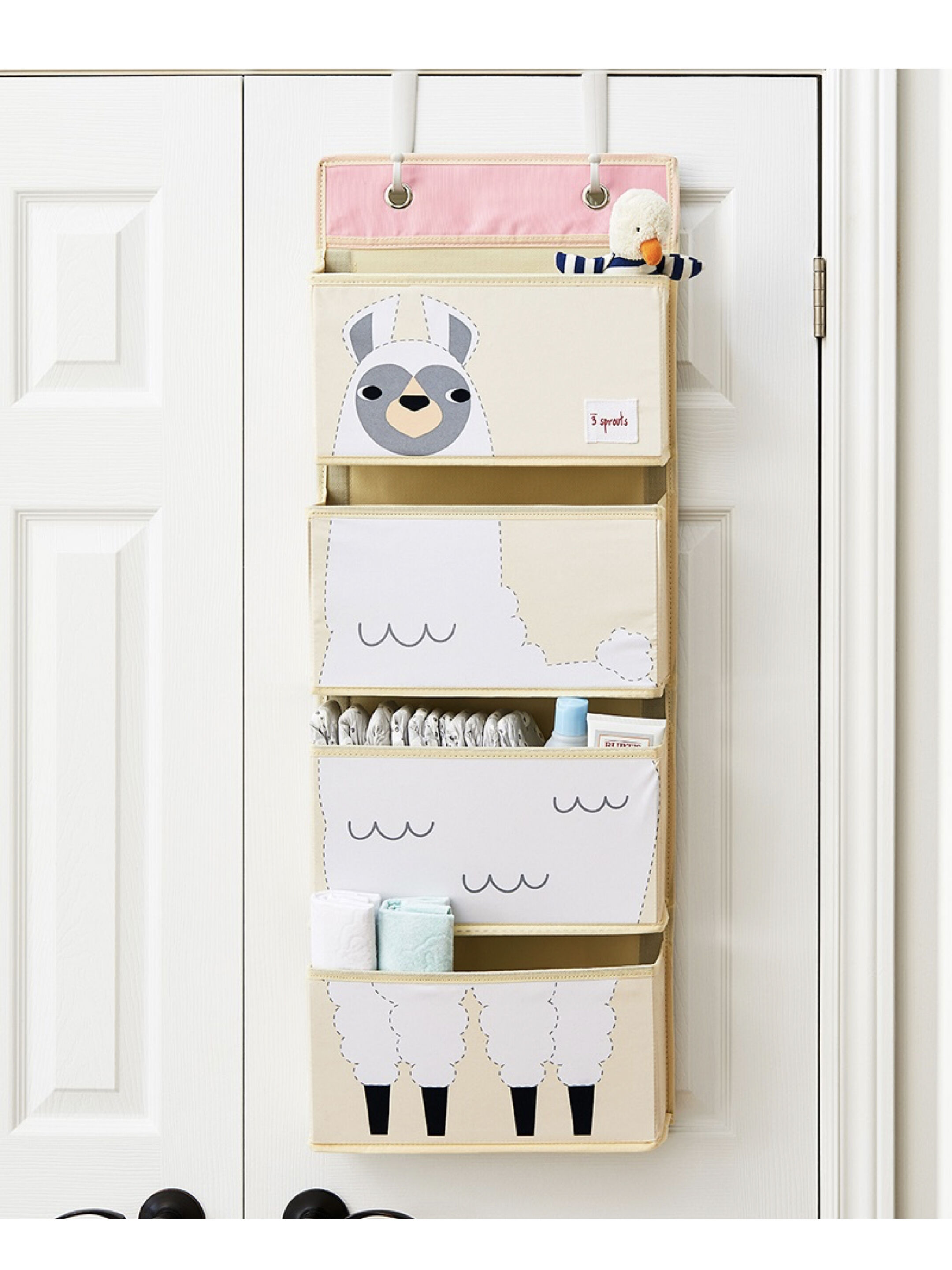 3 Sprouts Hanging Wall Organizer - Llama image number 4