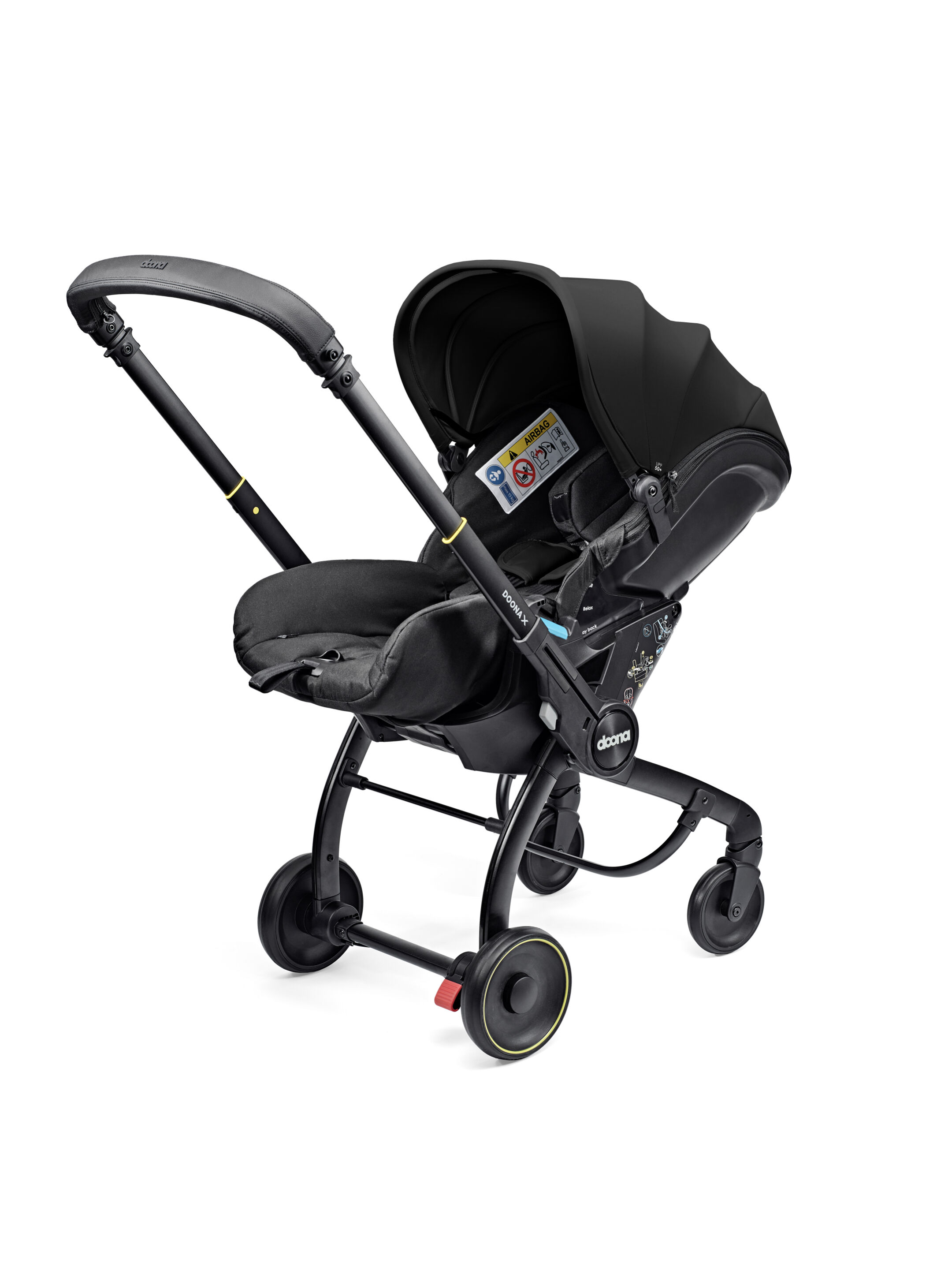 Doona X Infant Car Seat & Stroller - Nitro Black image number 2