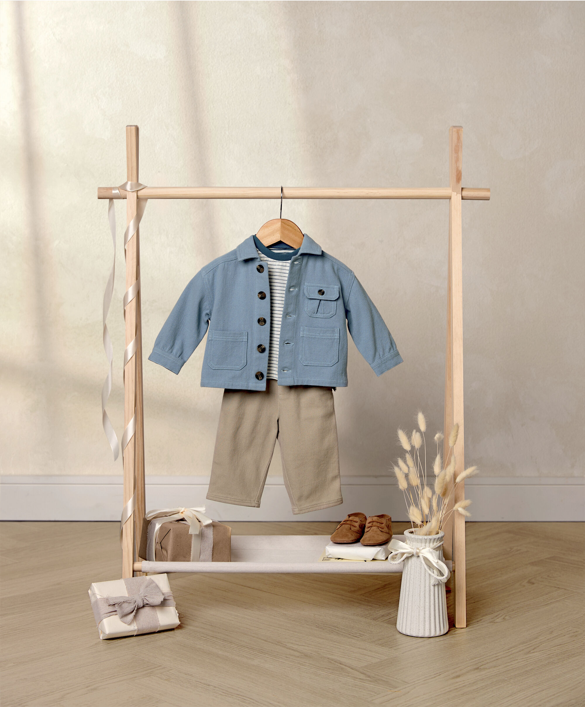 Blue Smart Jacket image number 4