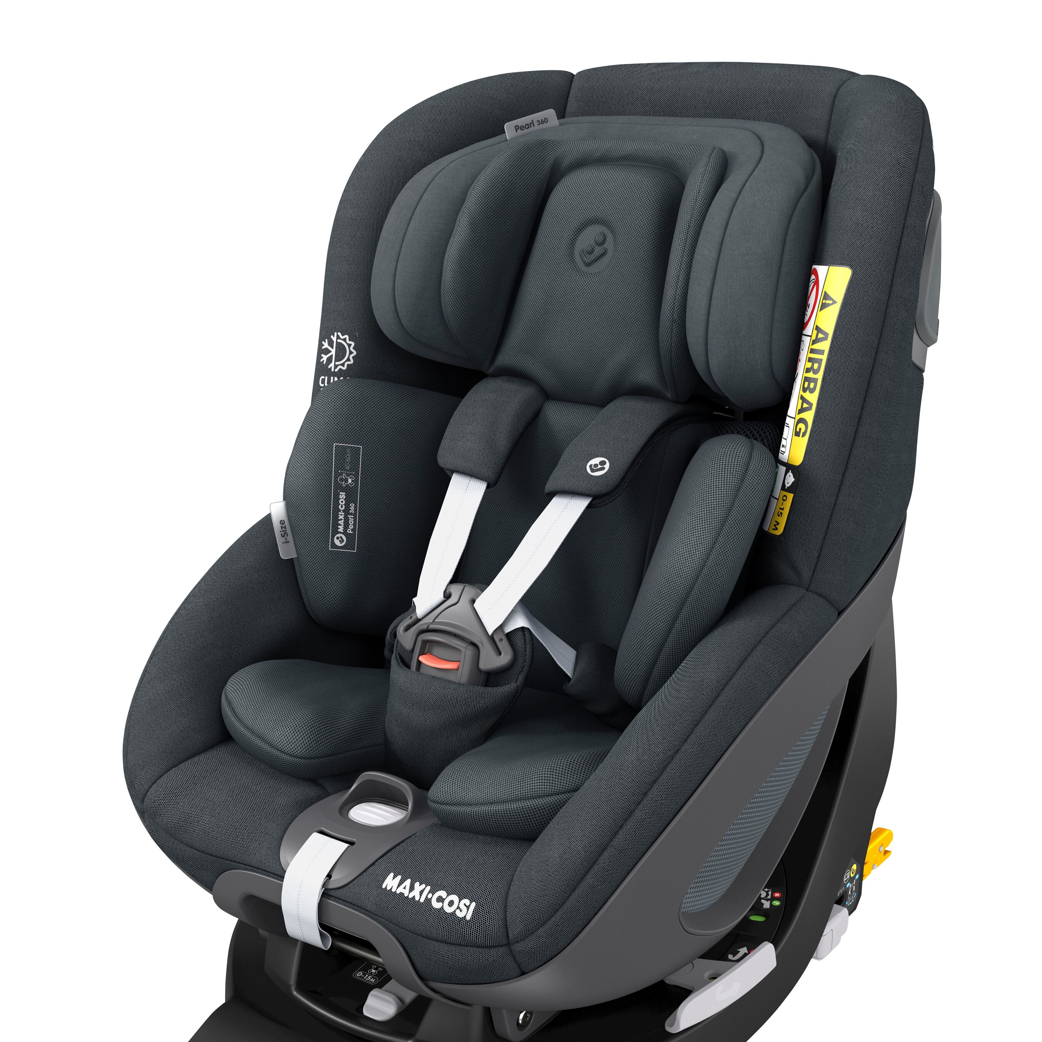 Maxi-Cosi Pearl 360 Car Seat Authentic Graphite image number 7