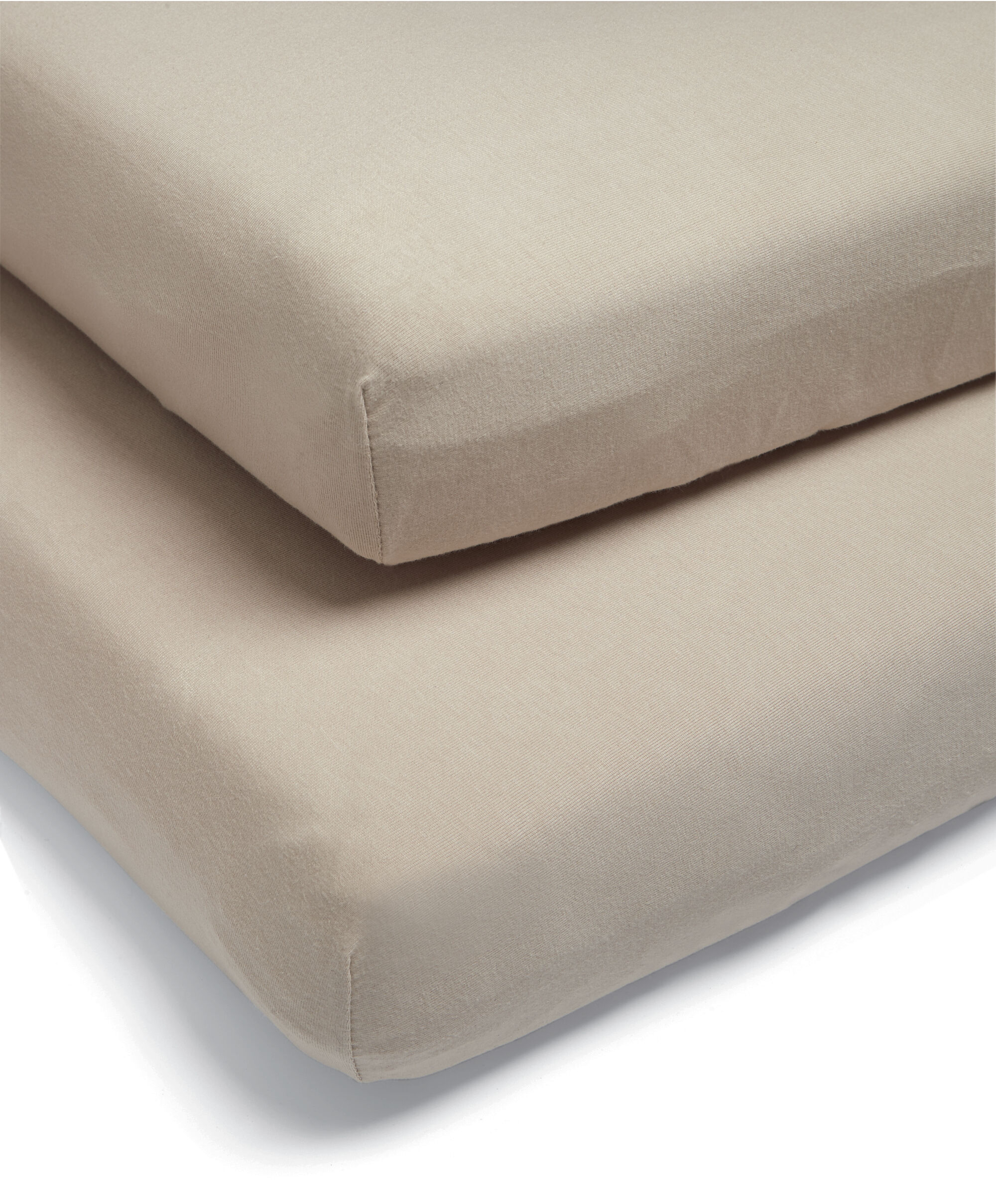 2 Cotbed Fitted Sheets Mocha - Welcome to the World Duckling image number 2