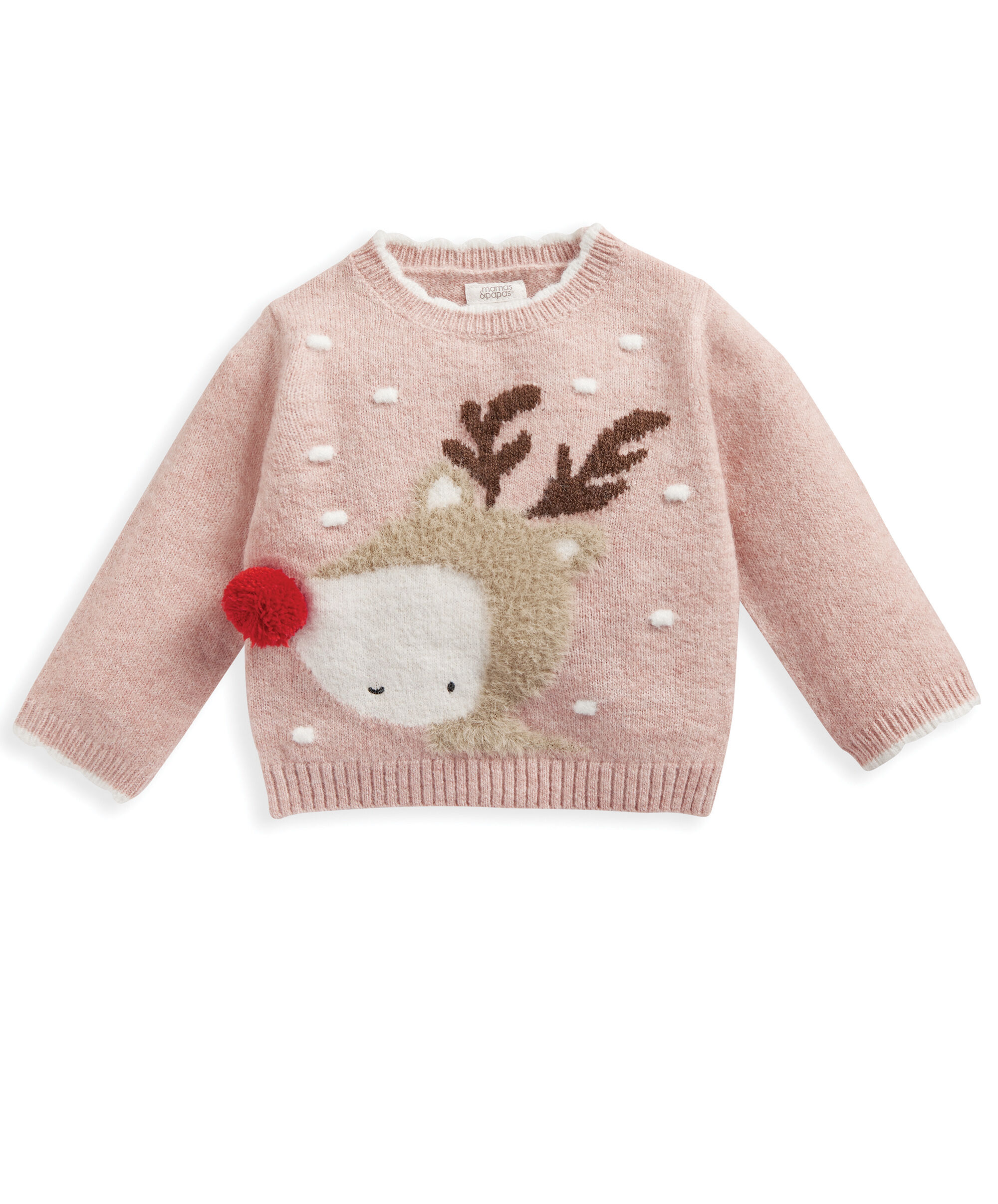 Reindeer Christmas Jumper image number 2