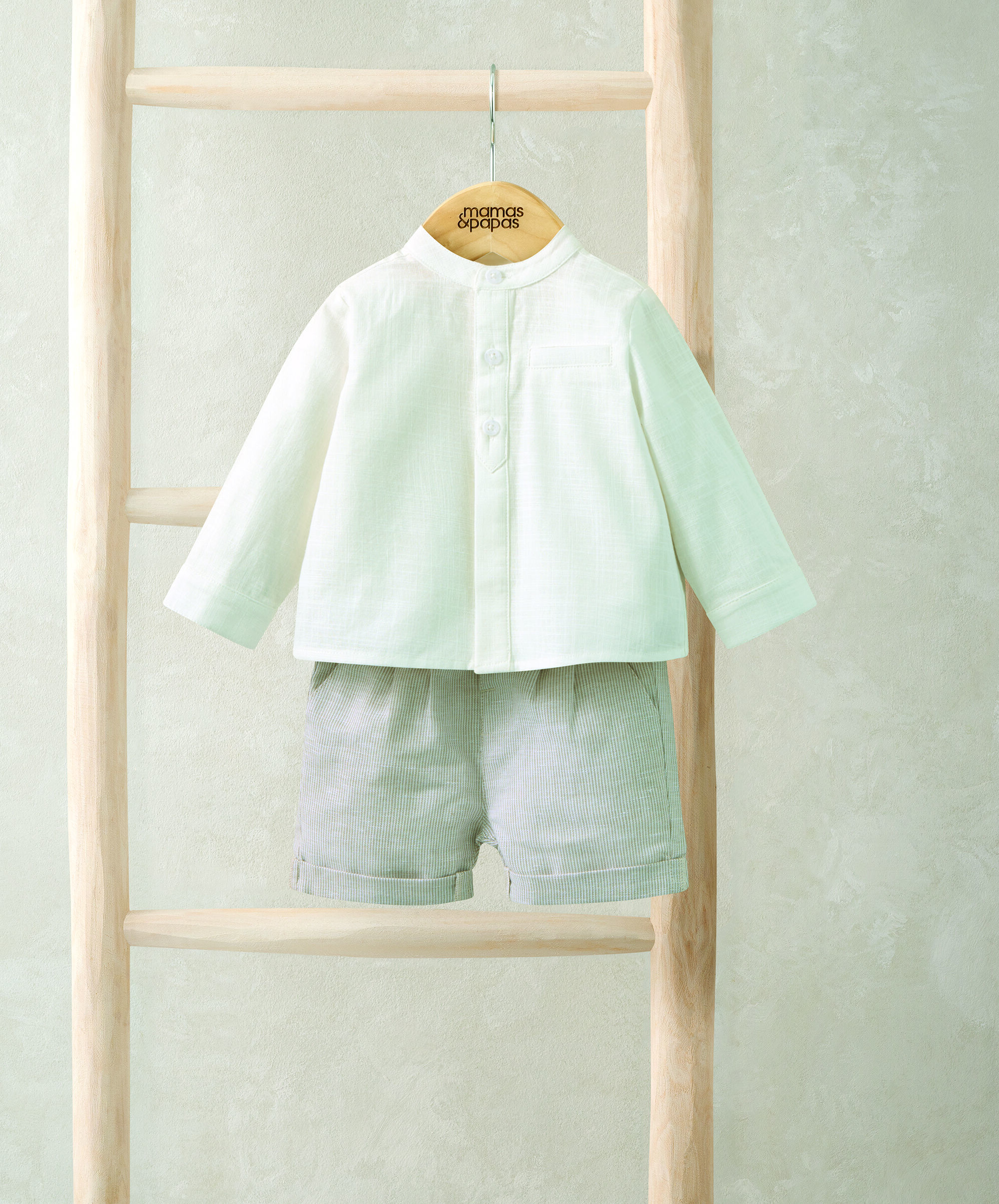 Tunic Shirt & Shorts Outfit Set