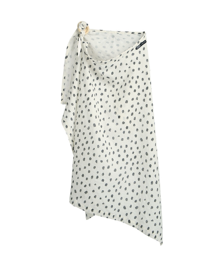 Nursing Cover - Muslin Leaf Print image number 1