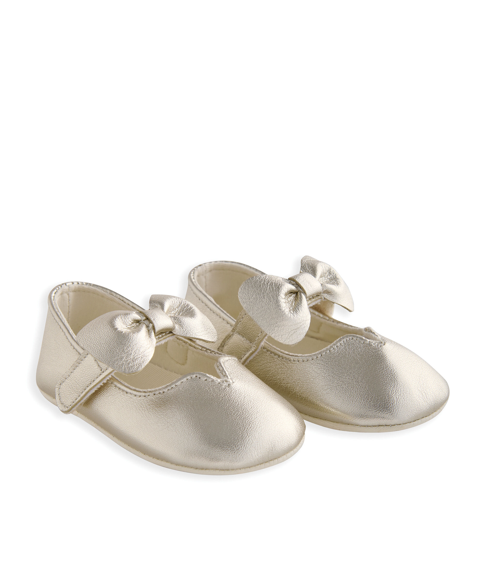 Gold pram shoes sale