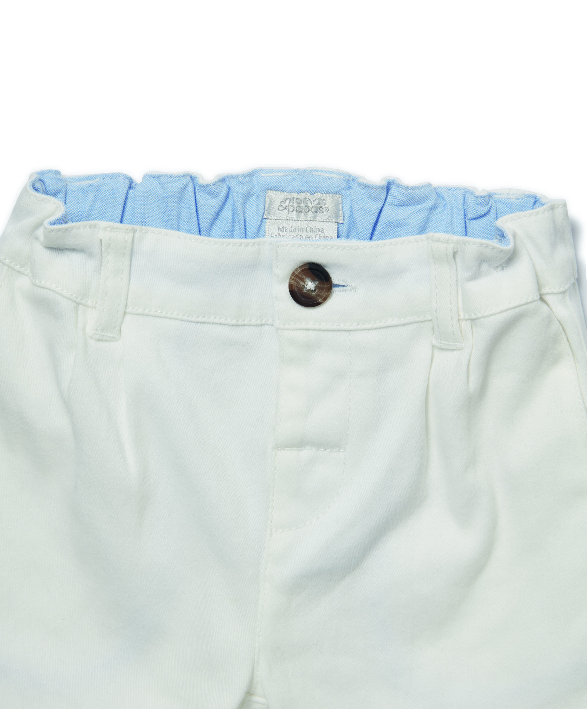 Kids white shop chino shorts