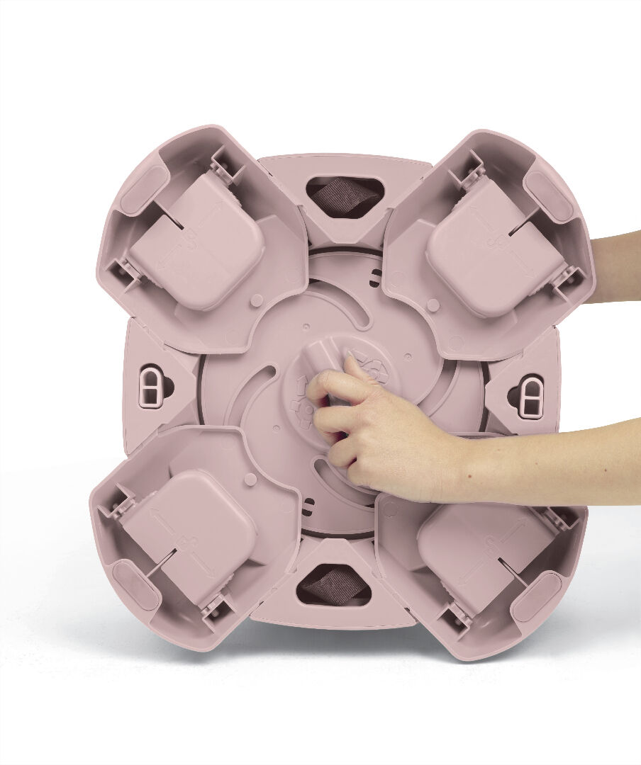 Bug 3-in-1 Floor & Booster Seat with Activity Tray - Blossom image number 13